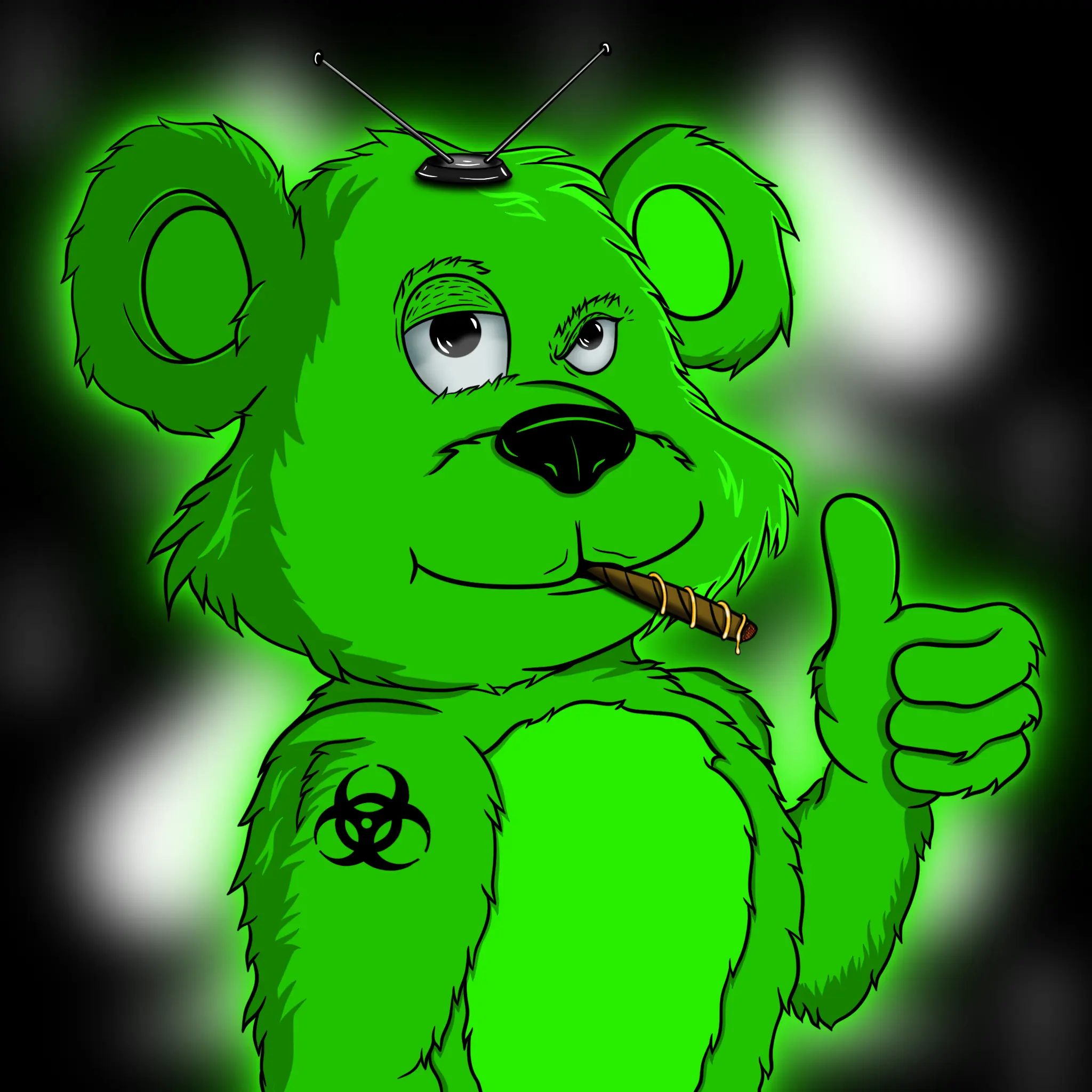 Sketchy Bears Gen2 #662 NFT on Algorand