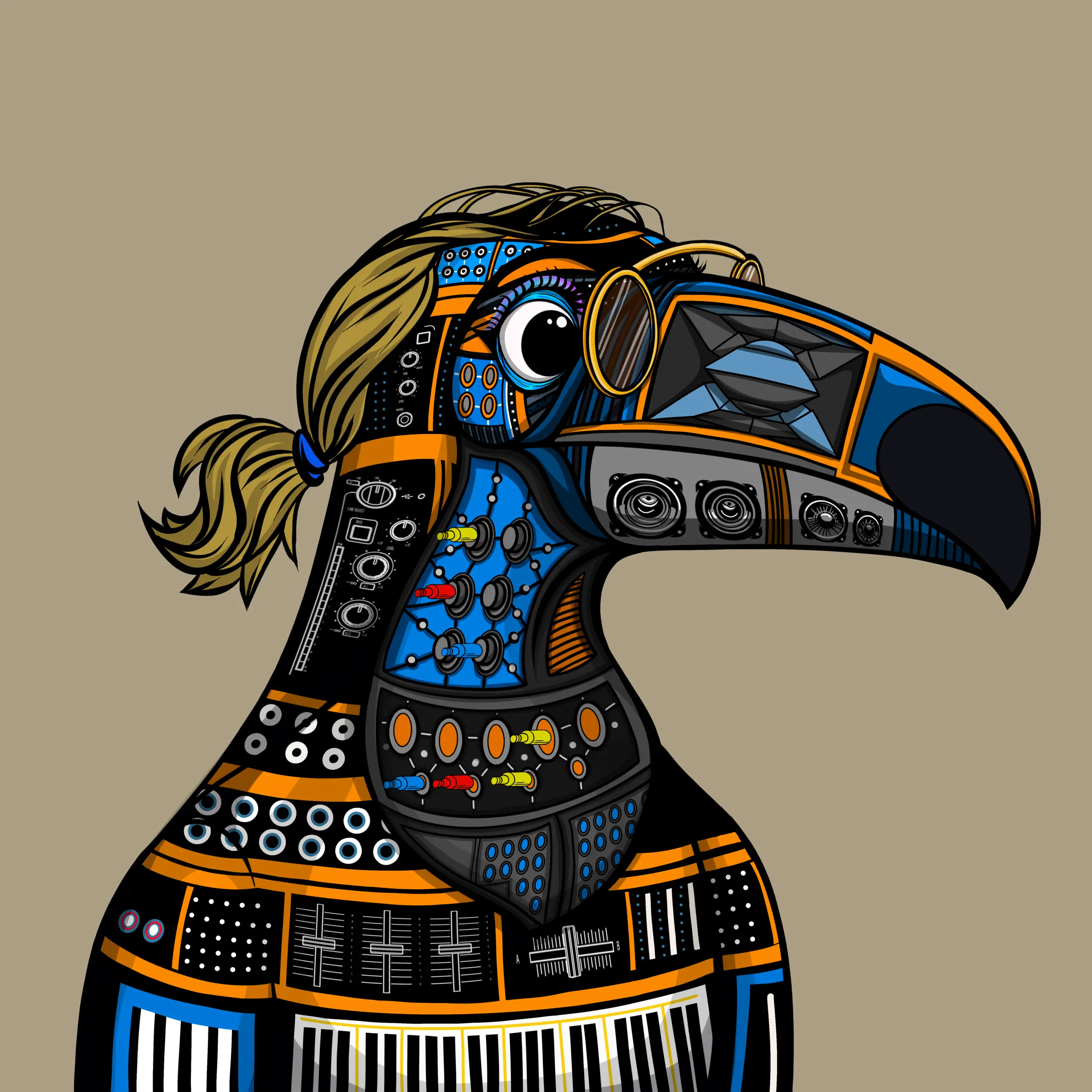 Tucan Tribe #1850 NFT on Algorand