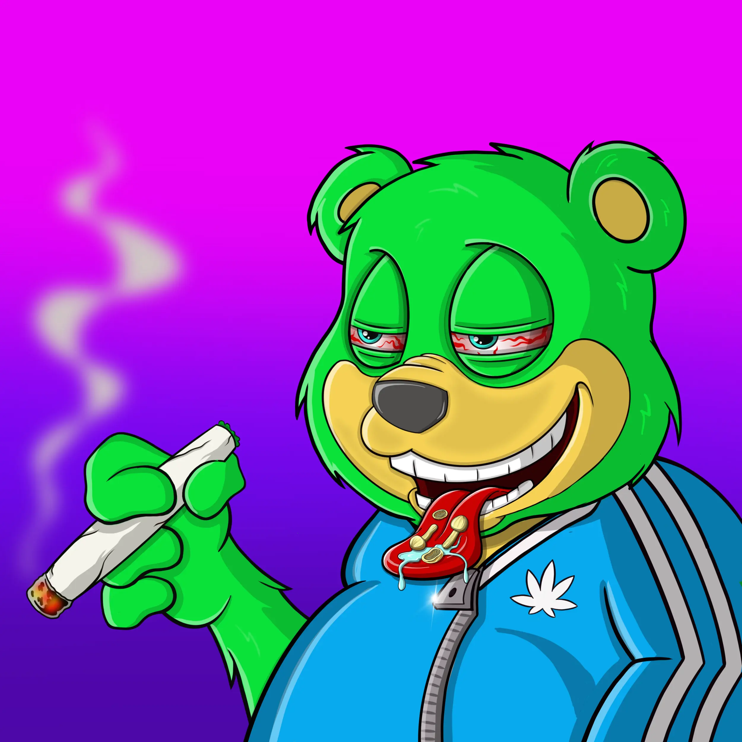 Burnin Bears #2218 NFT on Algorand