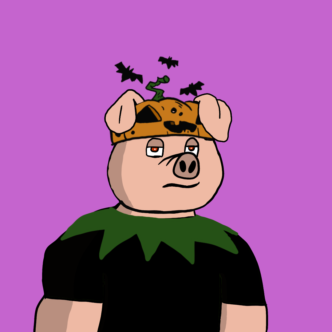 Grumpy Piggy #16 NFT on Algorand