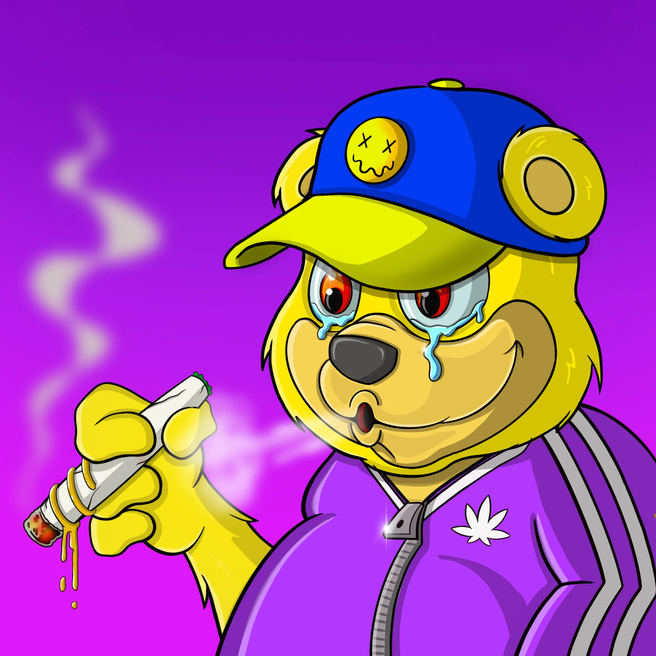 Burnin Bears #491 NFT on Algorand