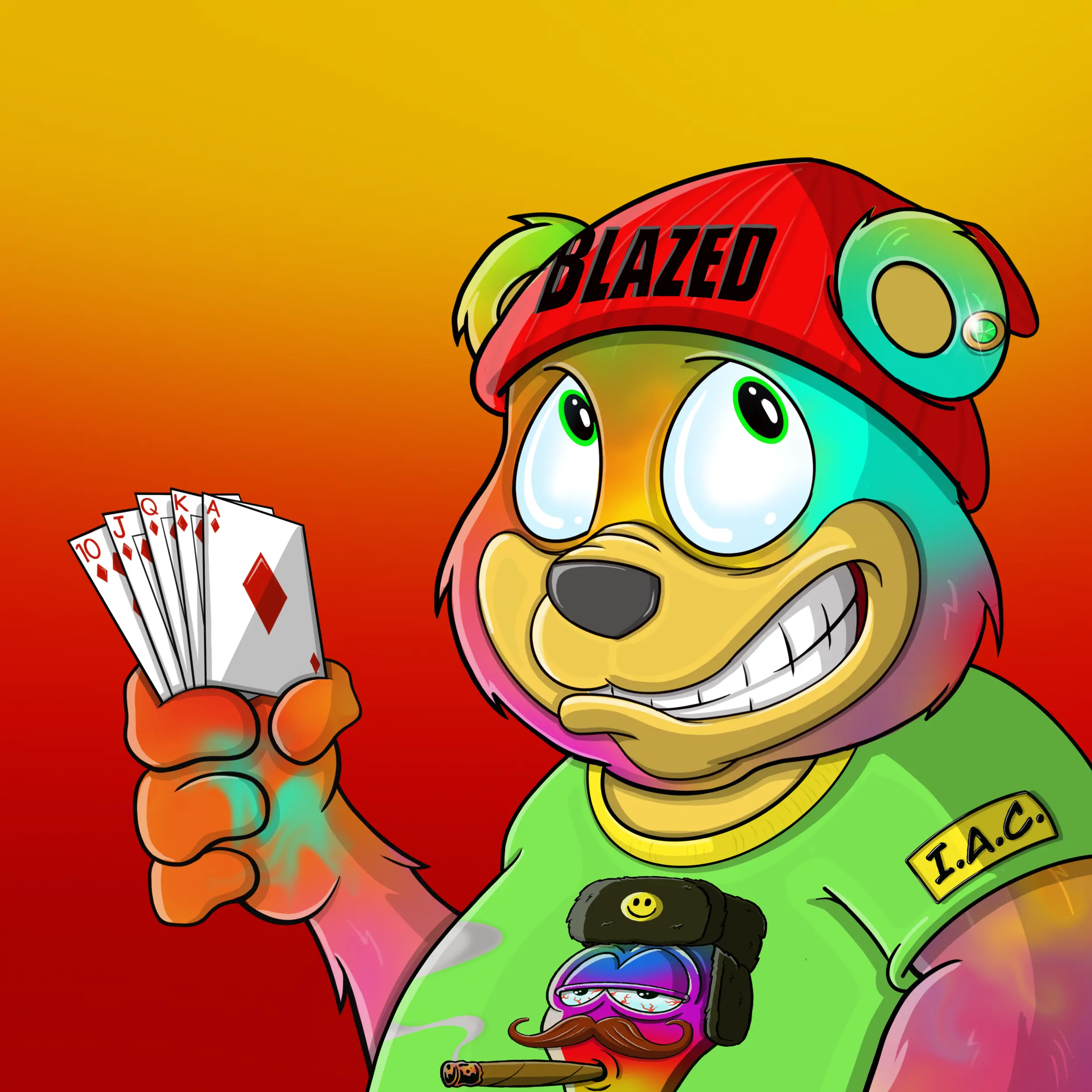 Burnin Bears #995 NFT on Algorand