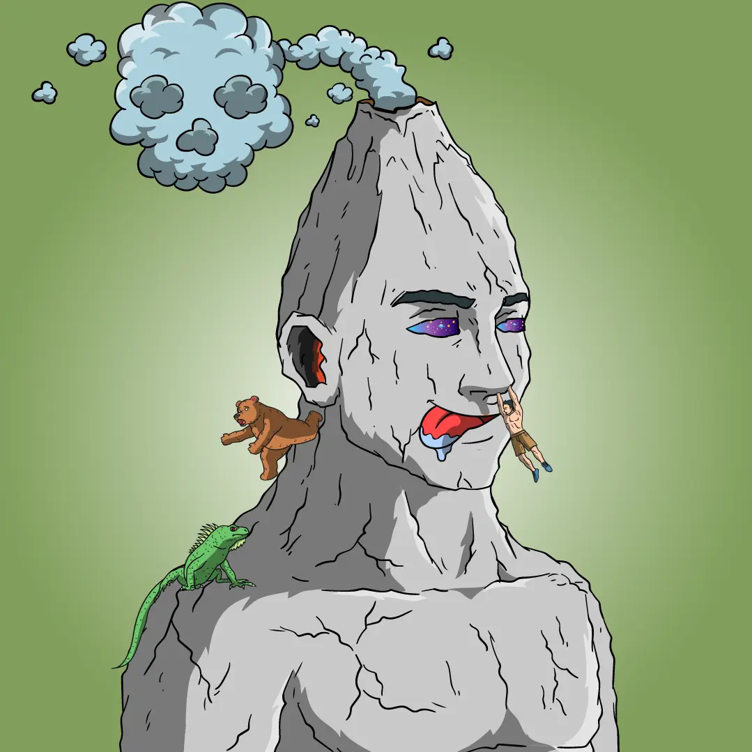 Volcano Boyz #1196 NFT on Algorand