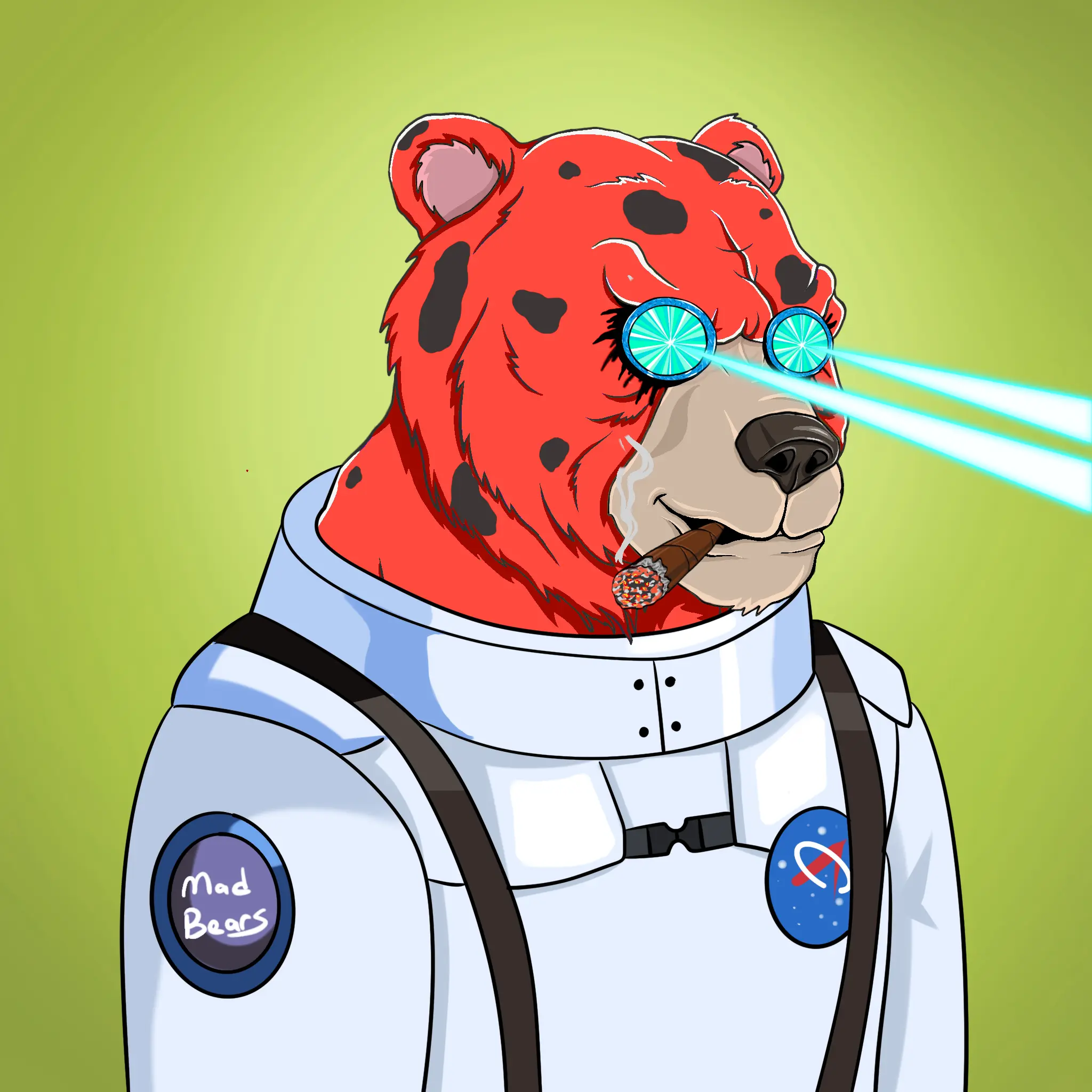 Mad Bears #434 NFT on Algorand