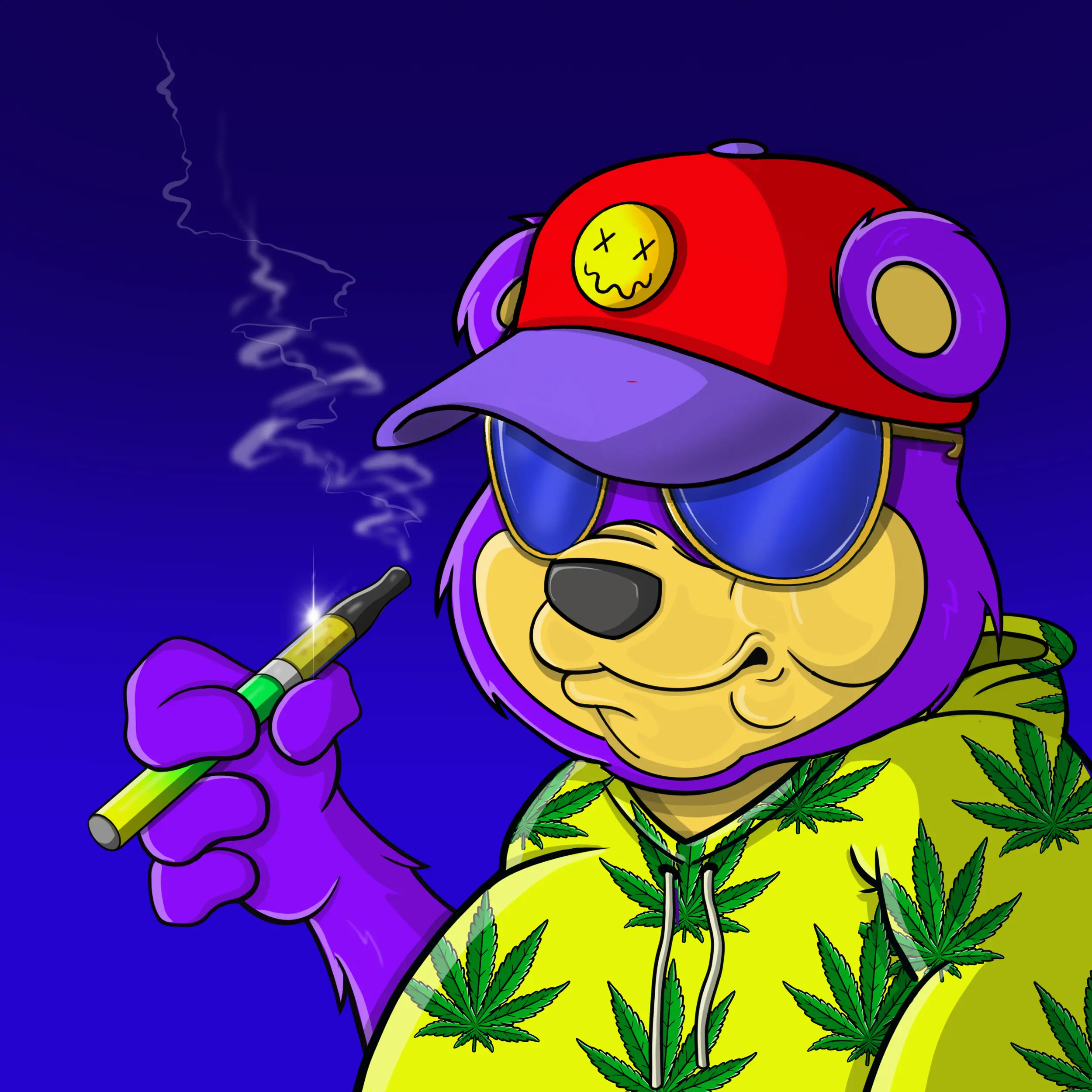 Burnin Bears #1423 NFT on Algorand