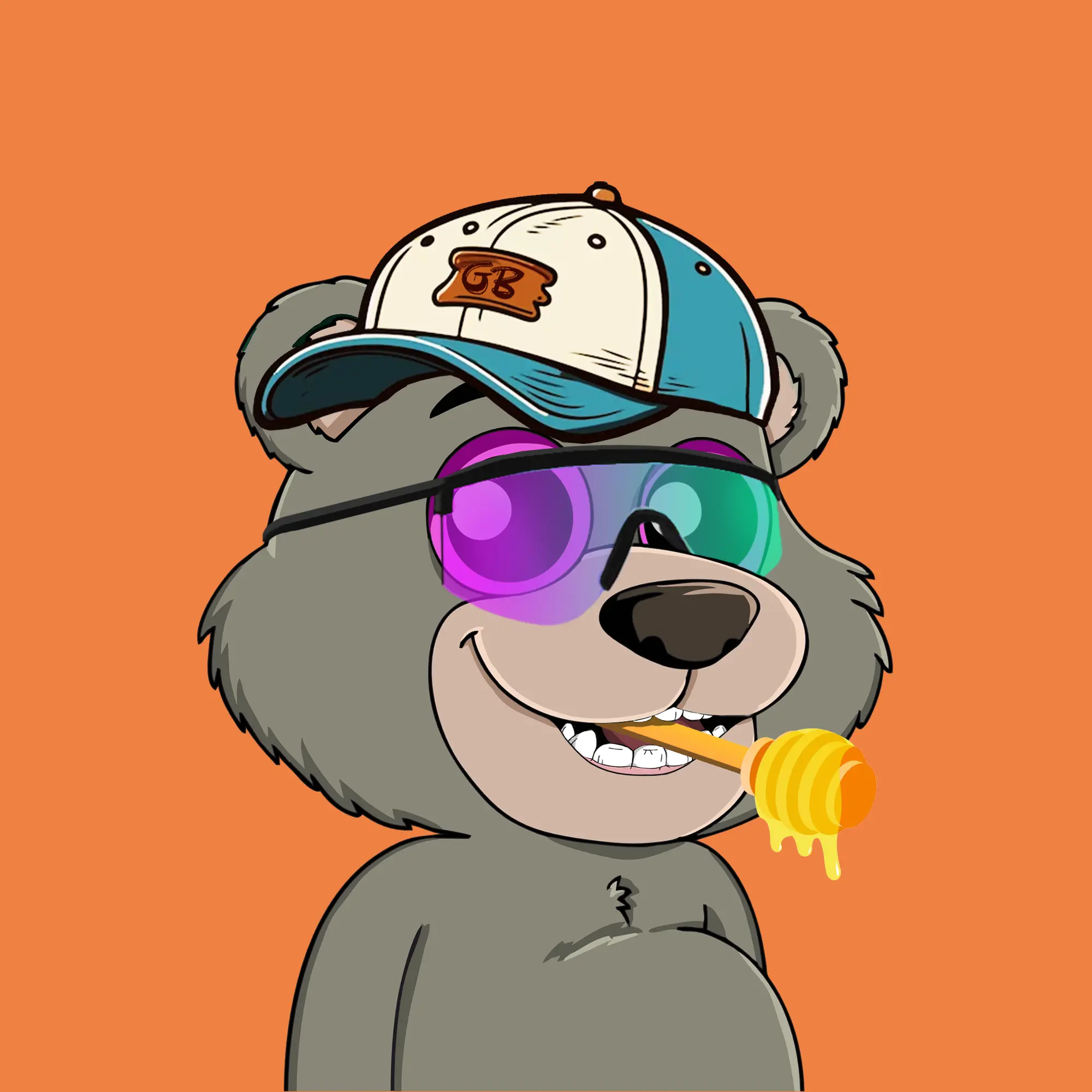 Gluttonous Bears #171 NFT on Algorand