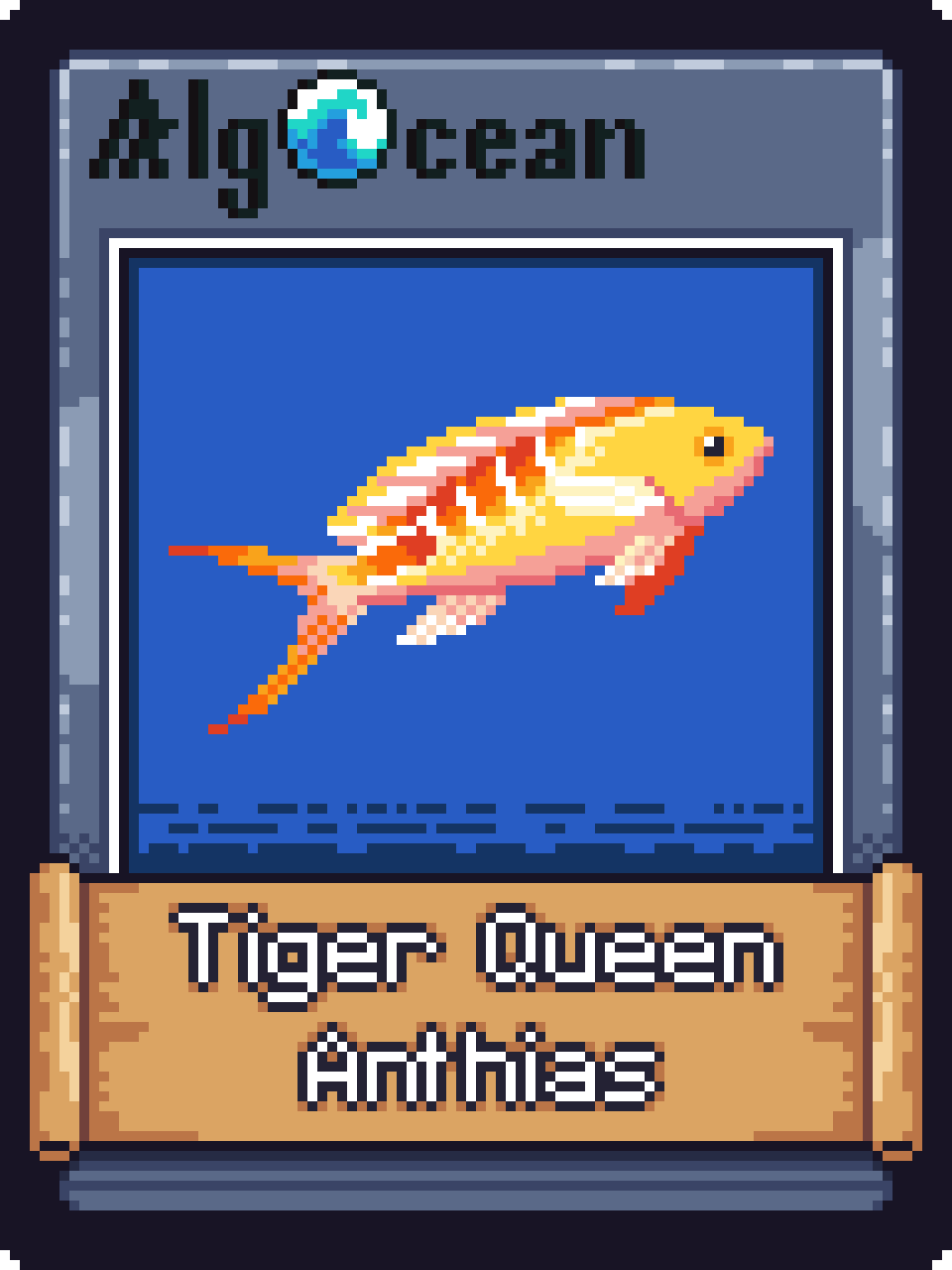 Tiger Queen Anthias NFT on Algorand