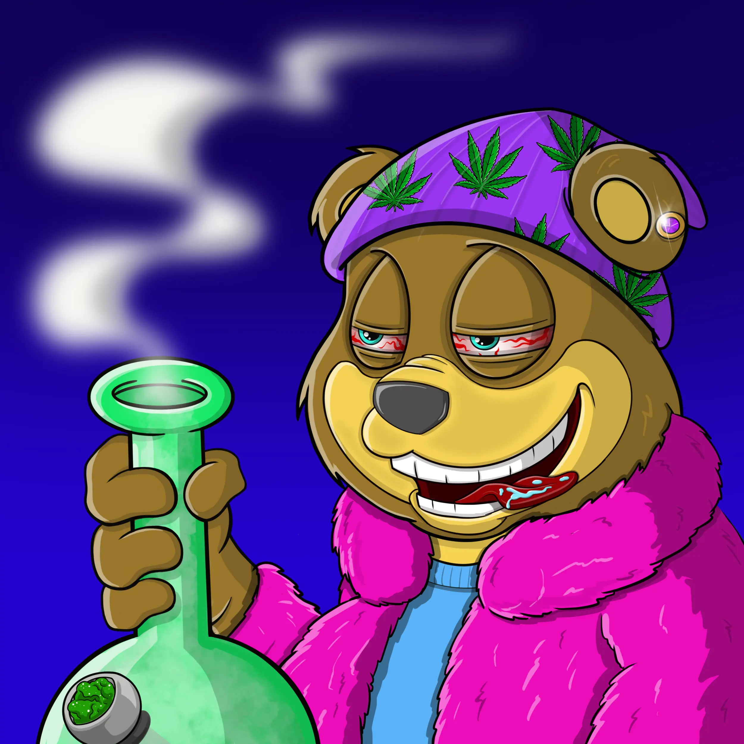 Burnin Bears #817 NFT on Algorand