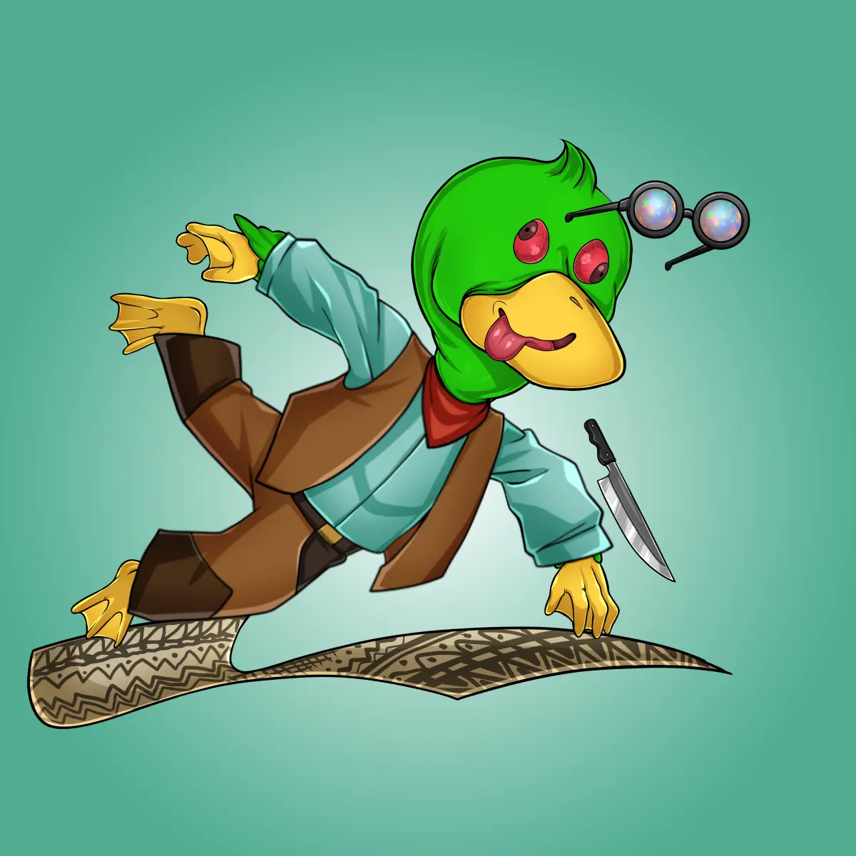 Rug Friends  #1537 NFT on Algorand