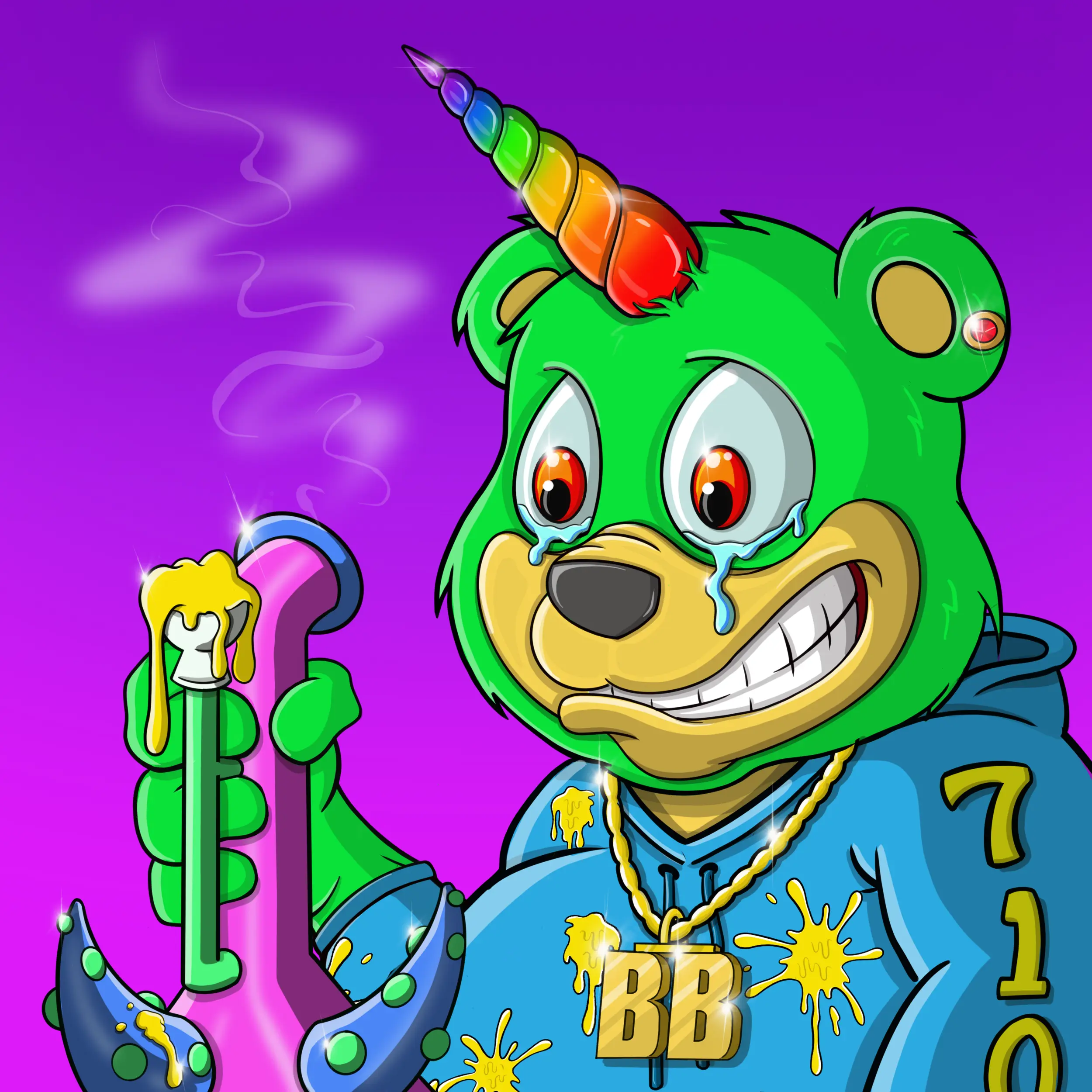 Burnin Bears #1679 NFT on Algorand