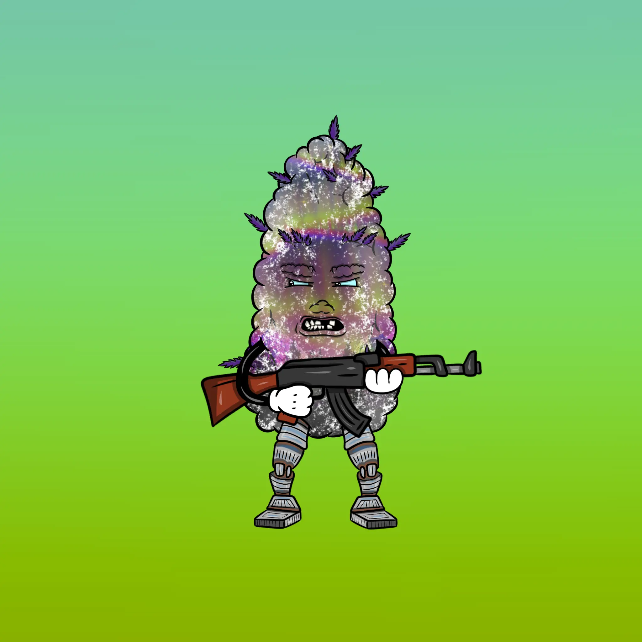 Blazing Budz #402 NFT on Algorand