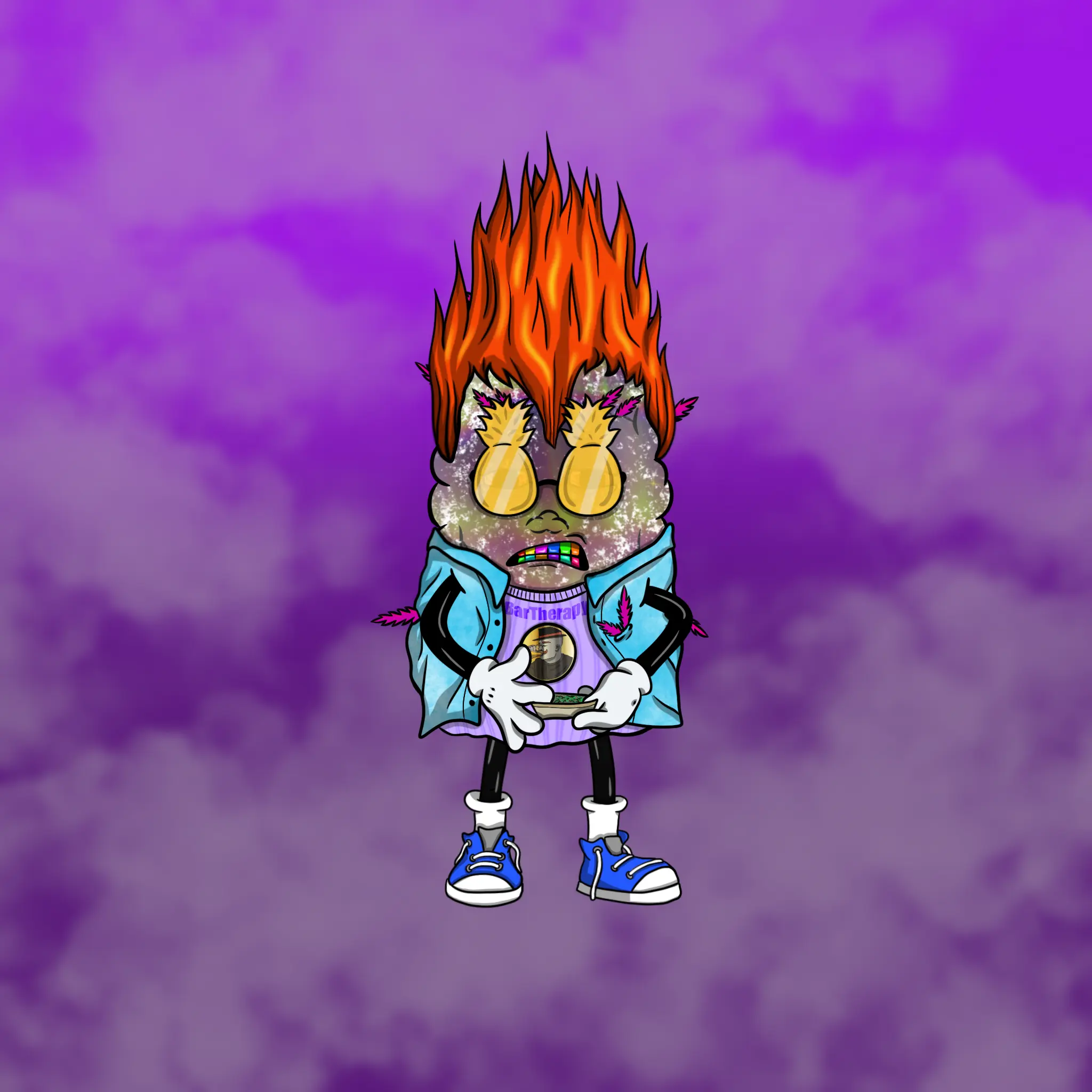 Blazing Budz #409 NFT on Algorand