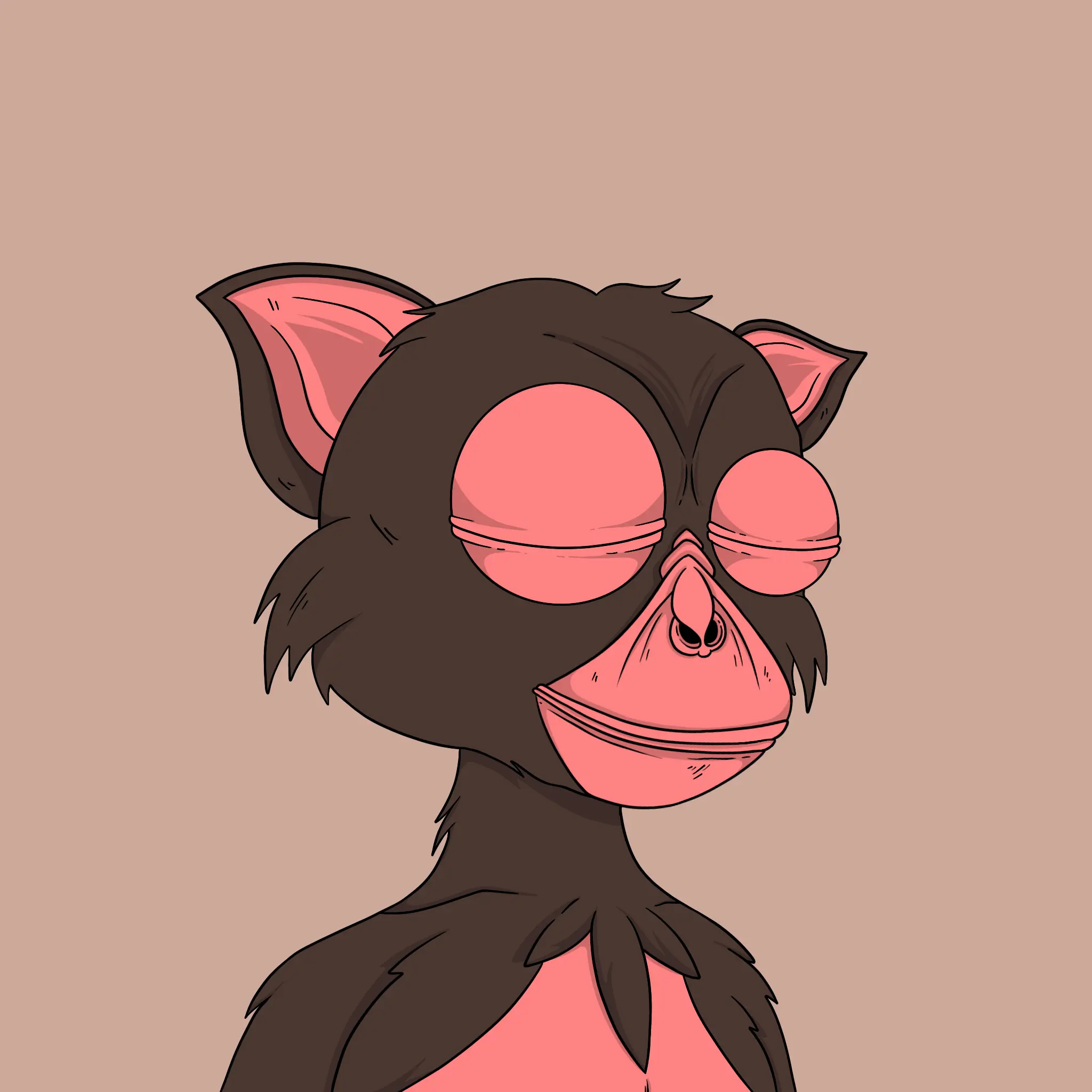 Trendy Tarsier #591 NFT on Algorand