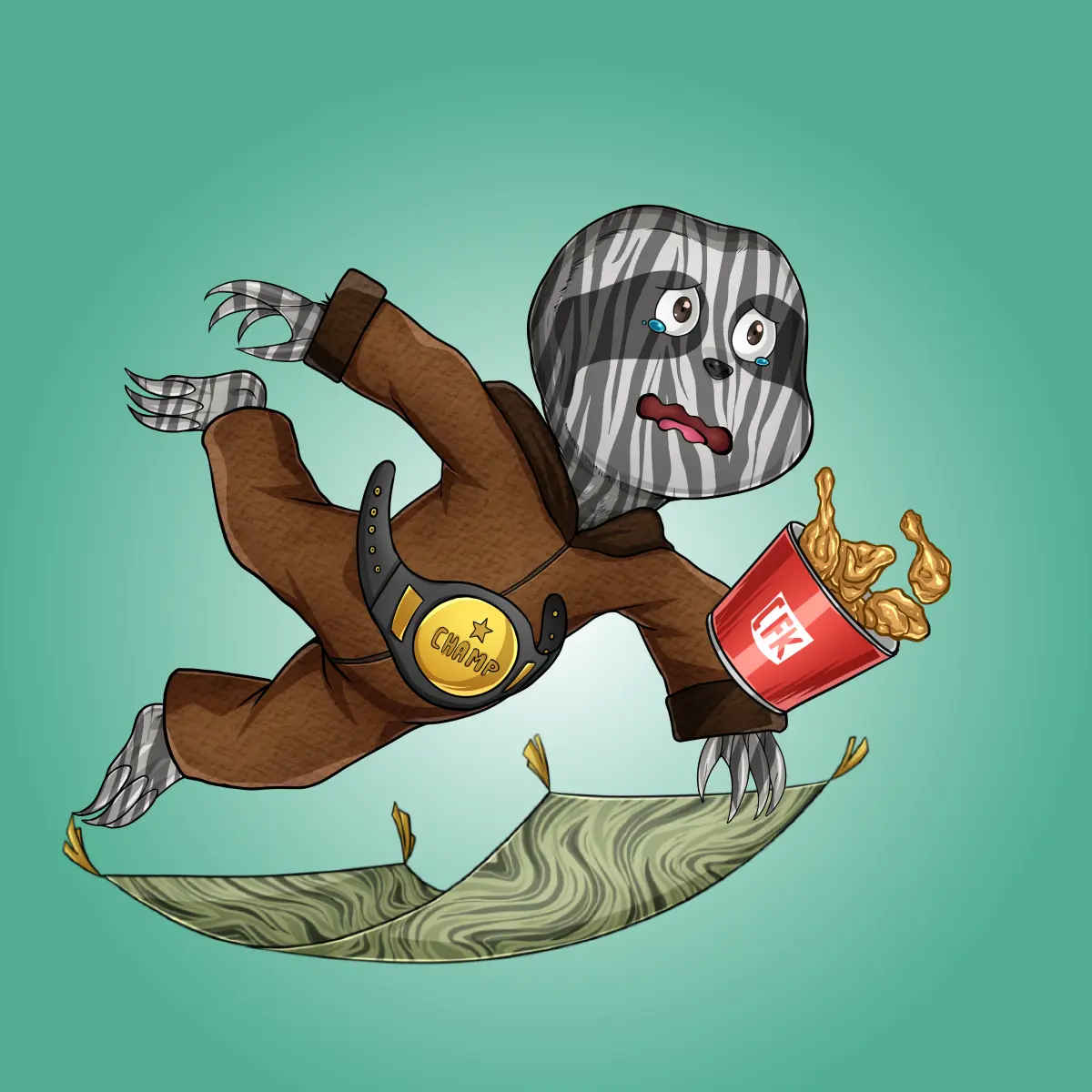 Rug Friends  #2155 NFT on Algorand