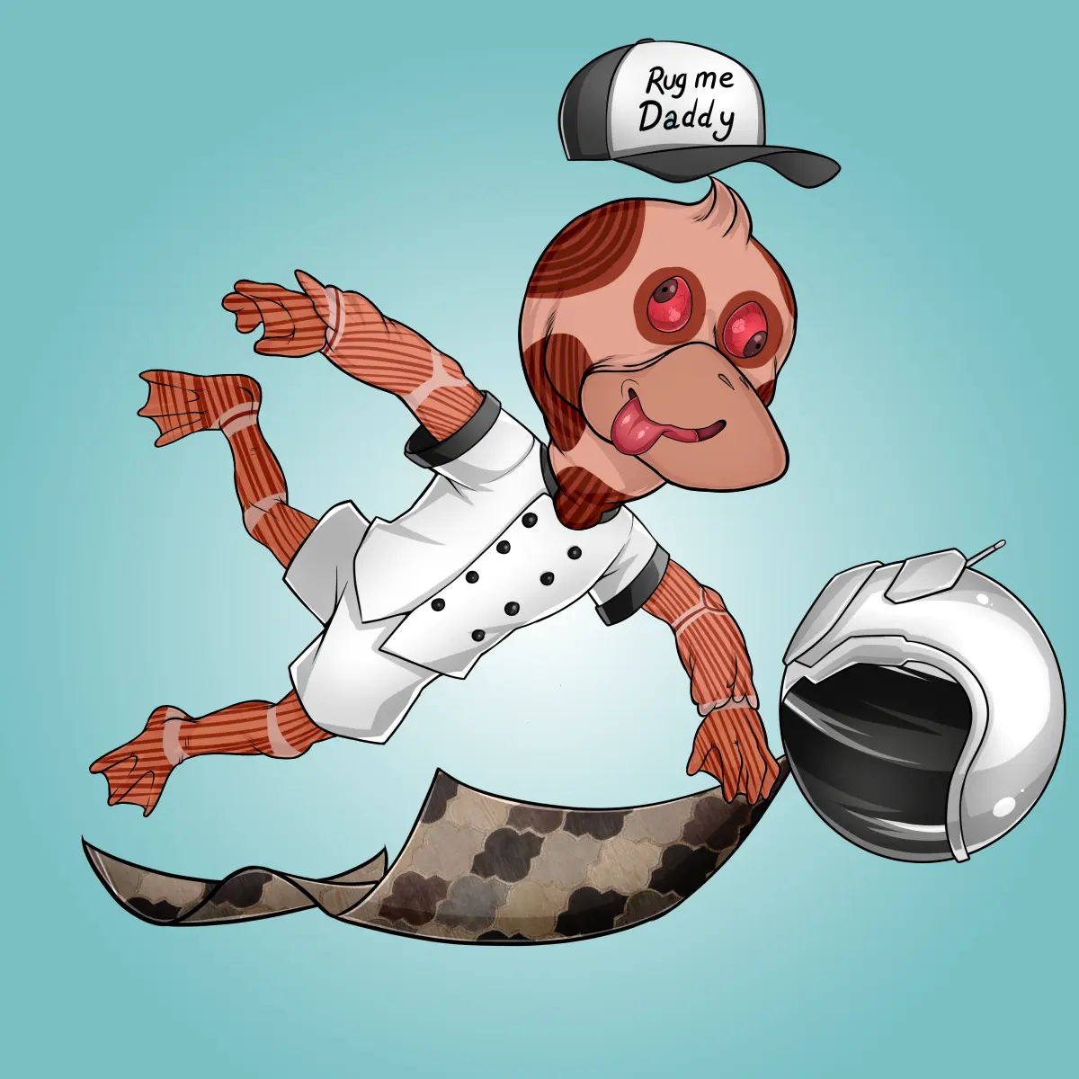 Rug Friends  #1392 NFT on Algorand