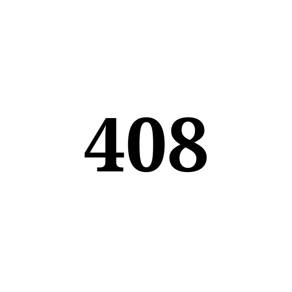 Number 408 NFT on Algorand