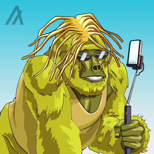 AlgorillaArmy#345 NFT on Algorand