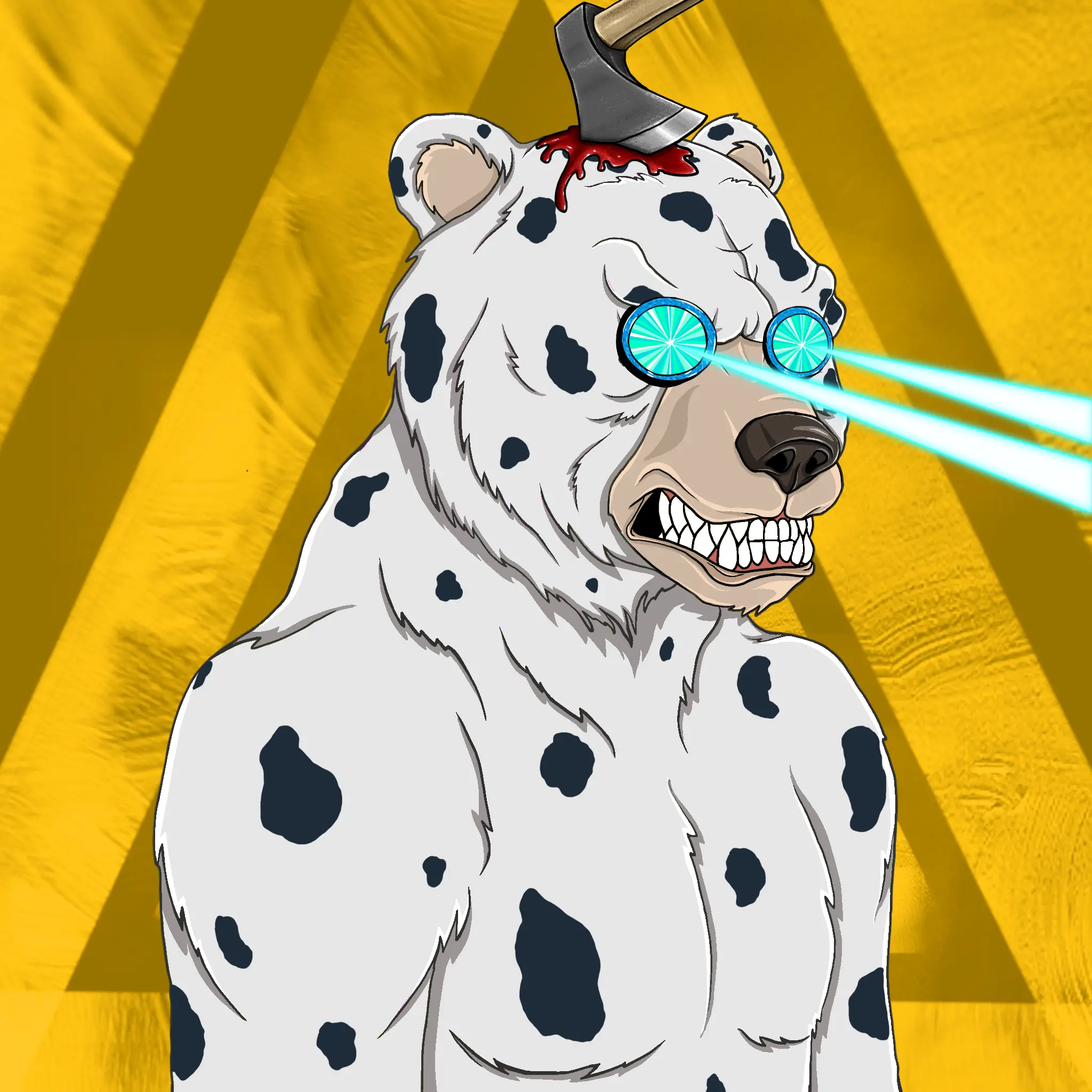 Mad Bears #1008 NFT on Algorand