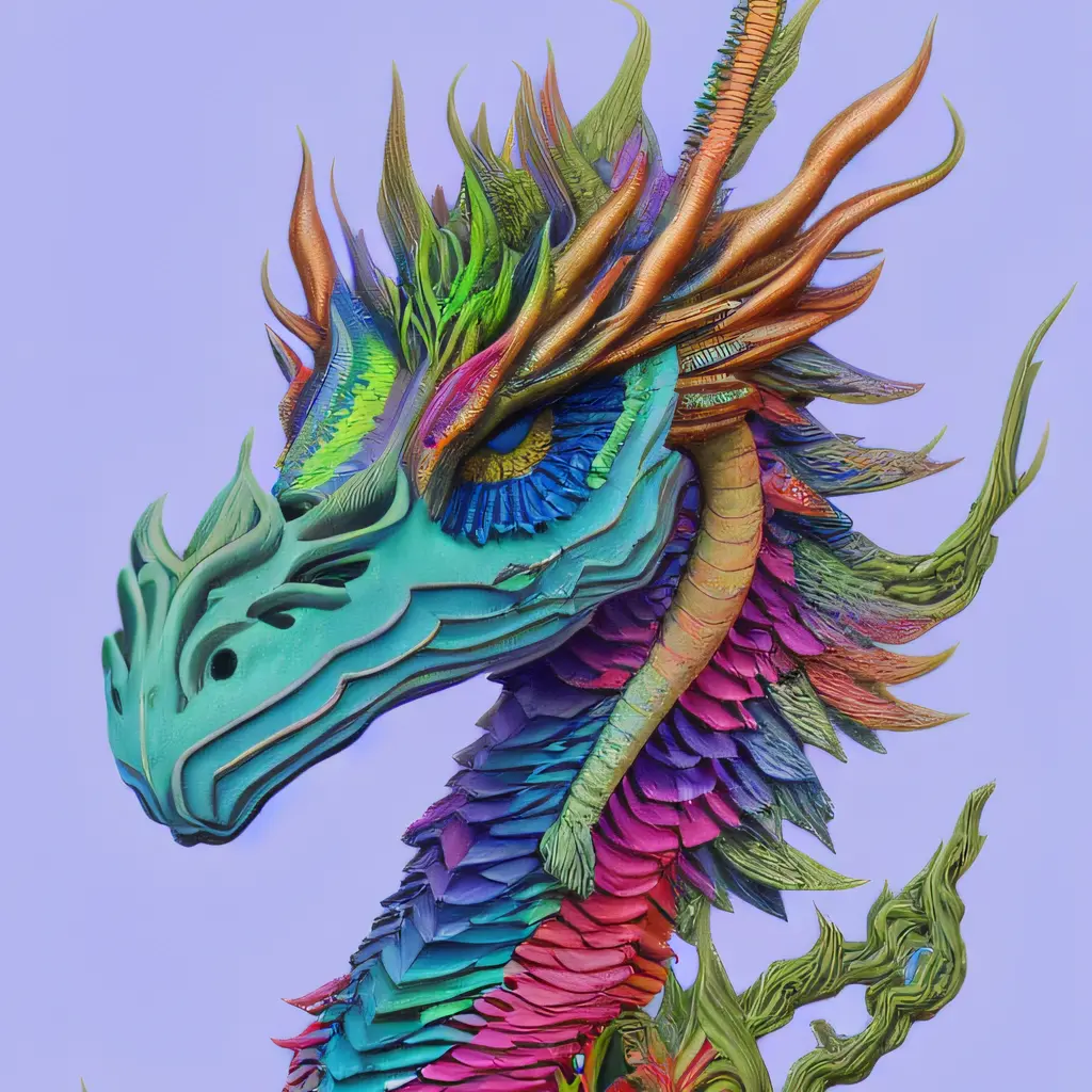 DragonFi Magic Dragons #77 NFT on Algorand