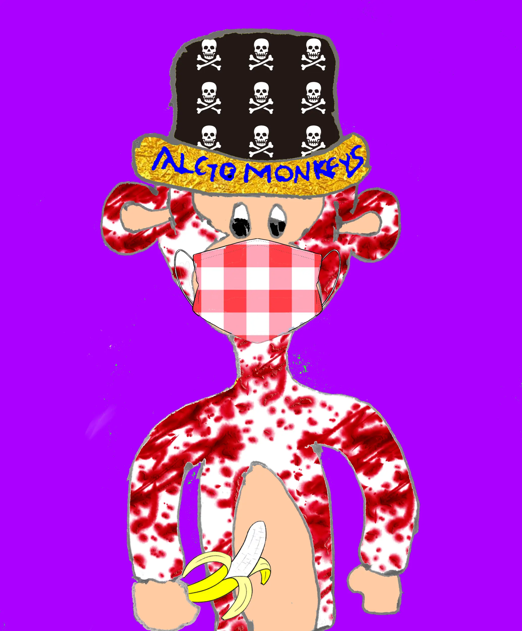 Algo Monkeys #23 NFT on Algorand