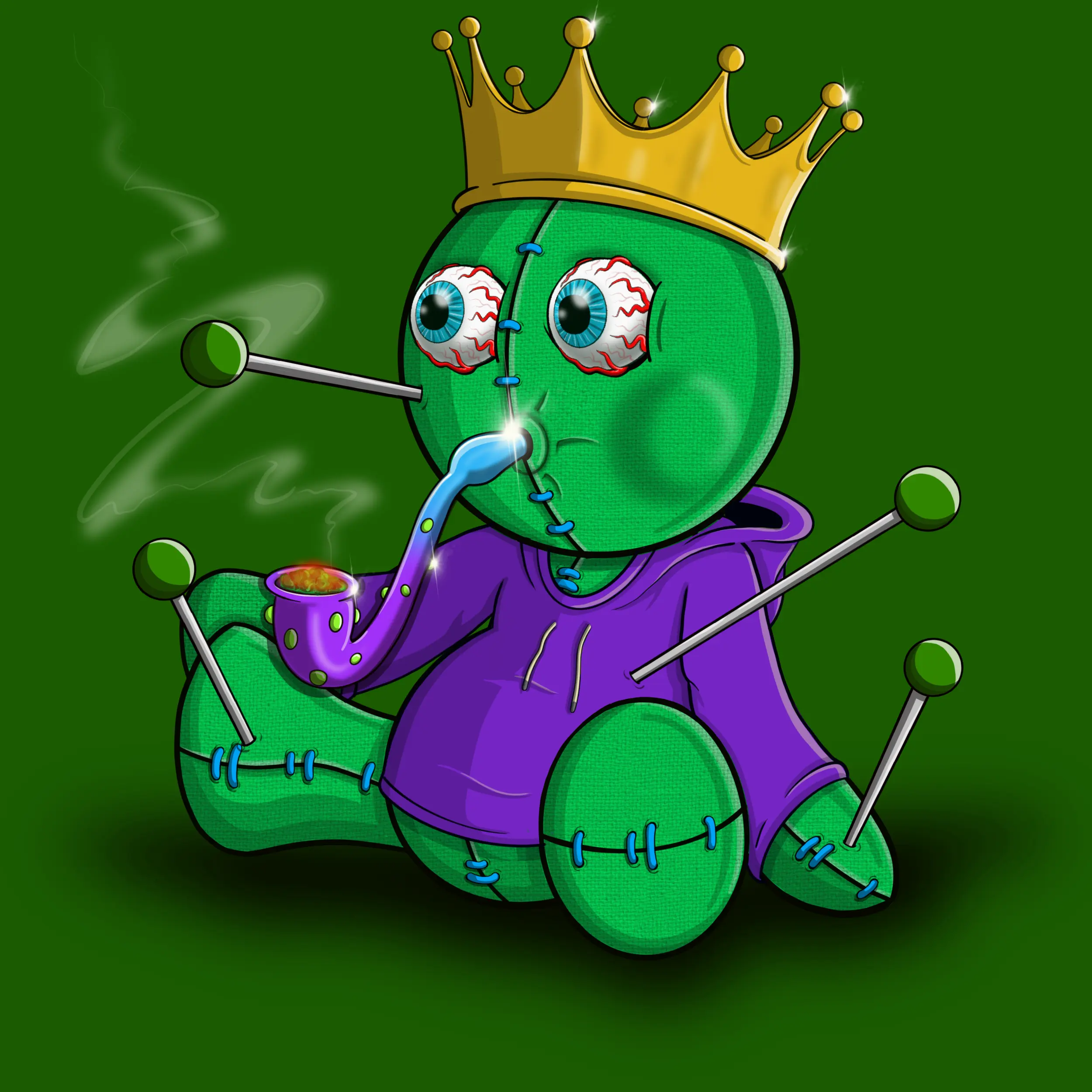 Trippy Stitch #200 NFT on Algorand