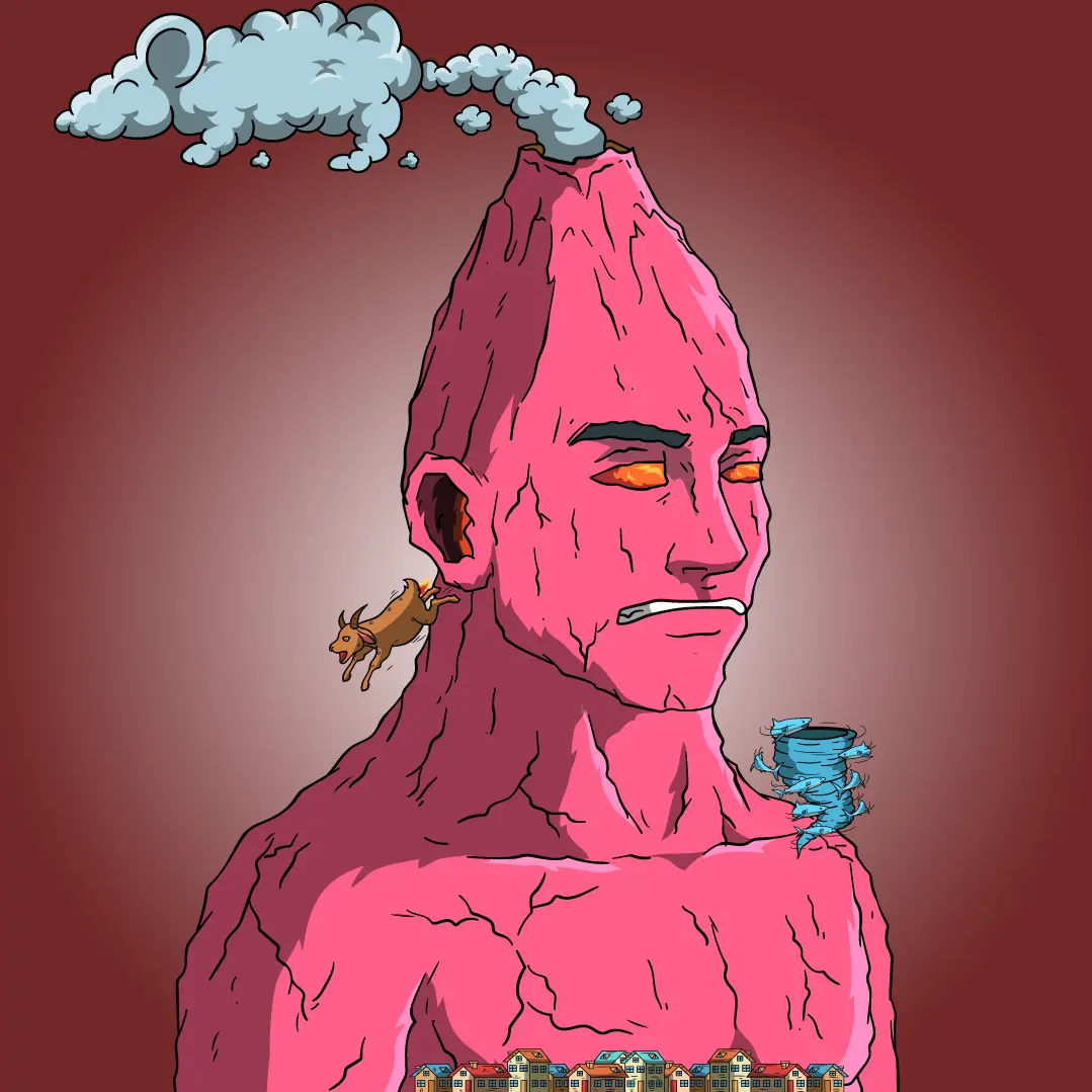 Volcano Boyz #1343 NFT on Algorand