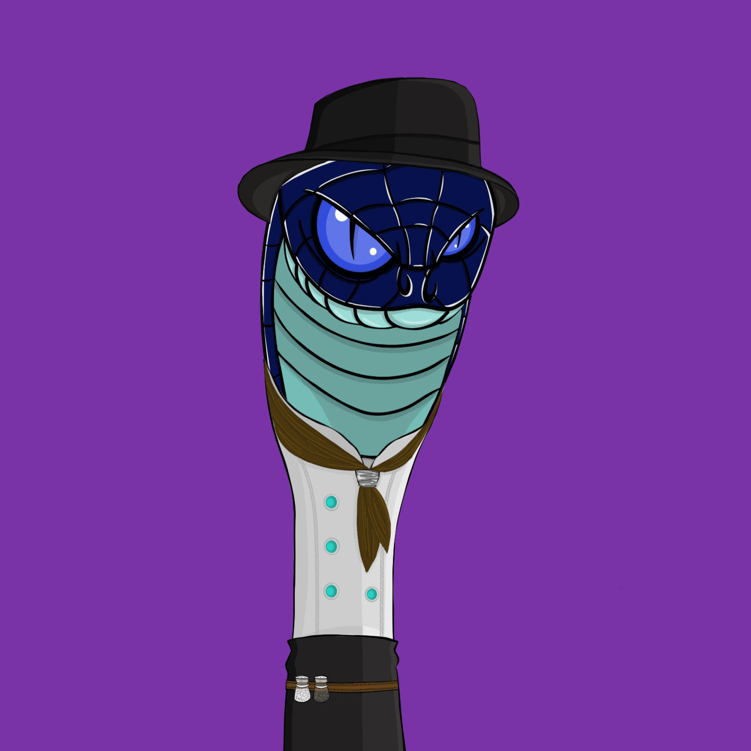 The Snake Cartel #647 NFT on Algorand