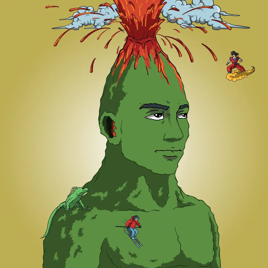 Volcano Boyz #1766 NFT on Algorand