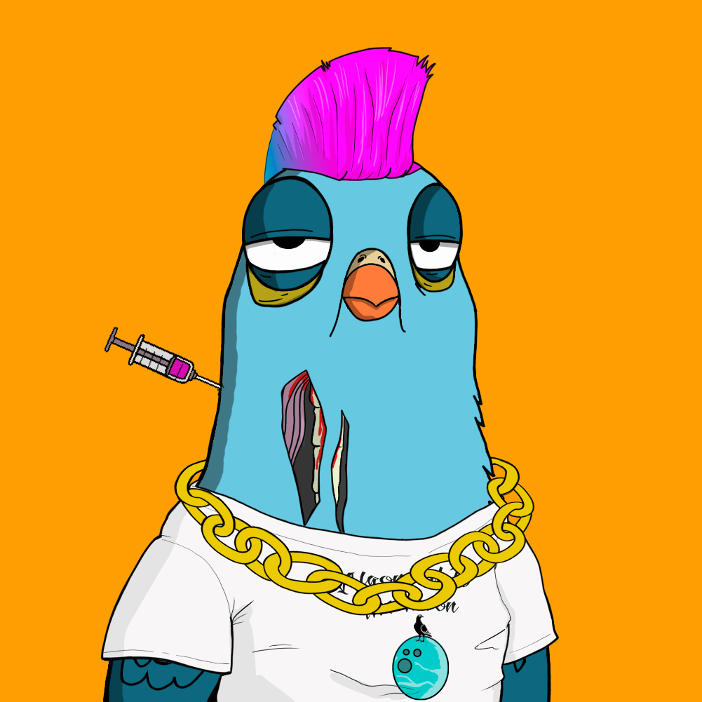Ghetto Pigeons #0358 NFT on Algorand