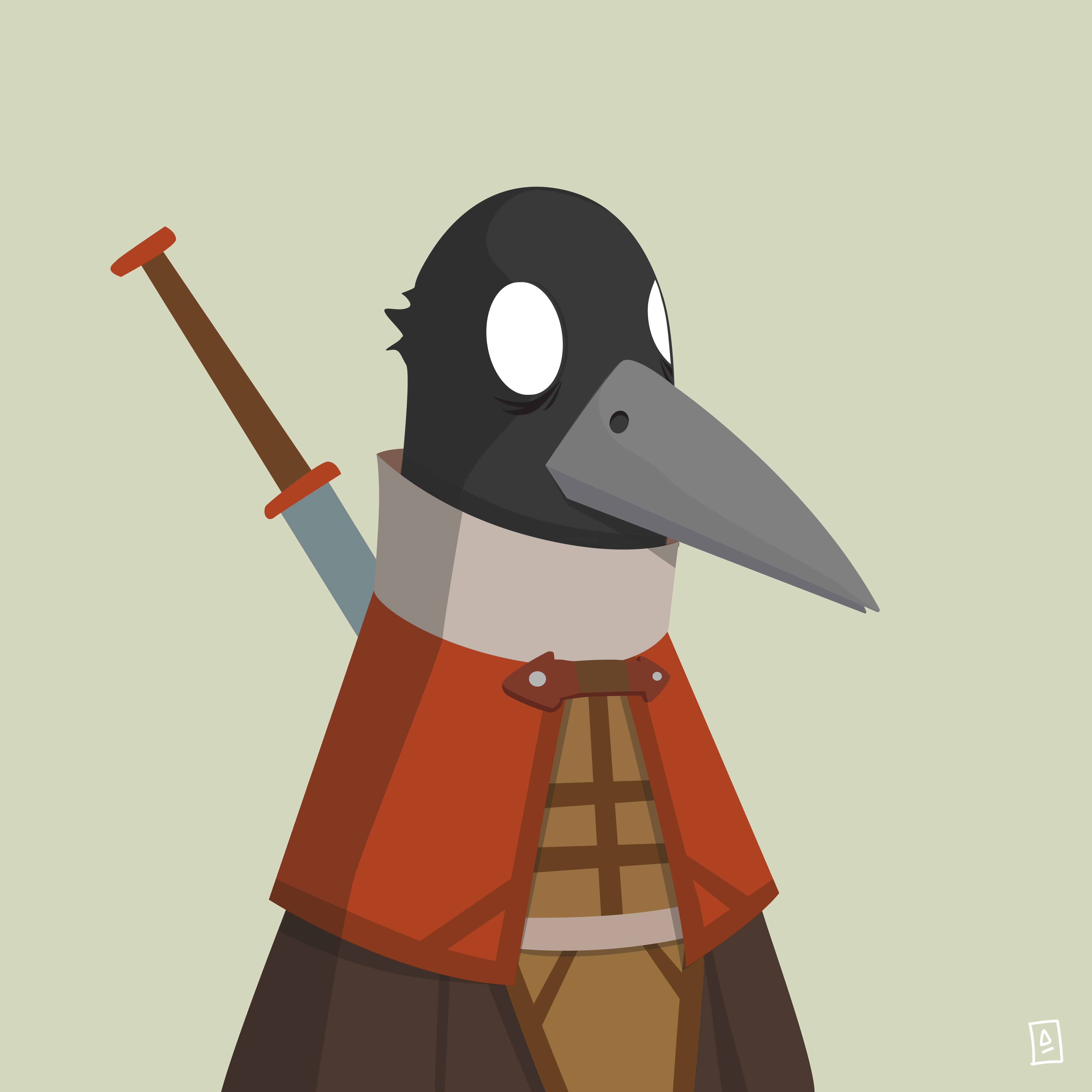 Corvus #954 NFT on Algorand