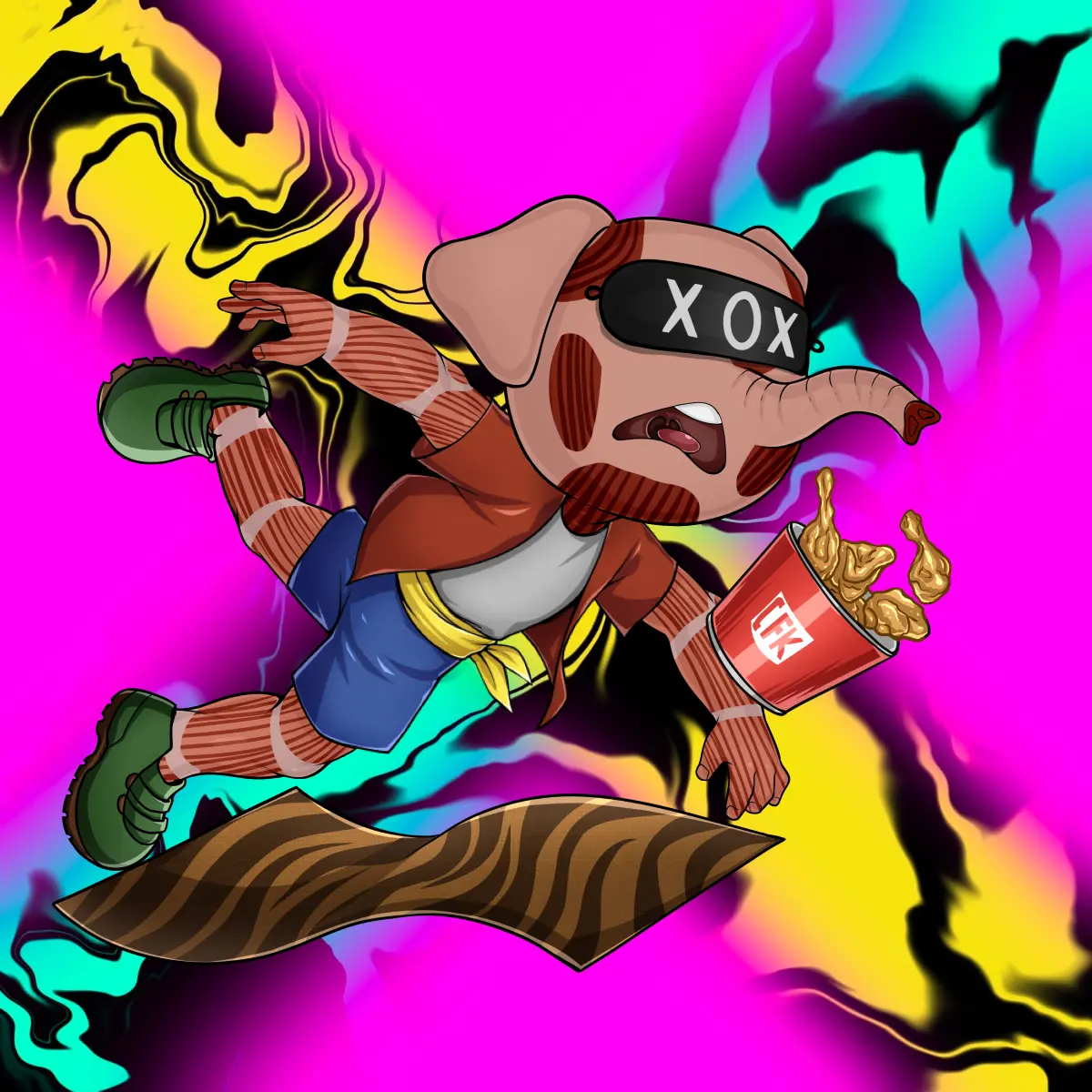 Rug Friends  #5262 NFT on Algorand