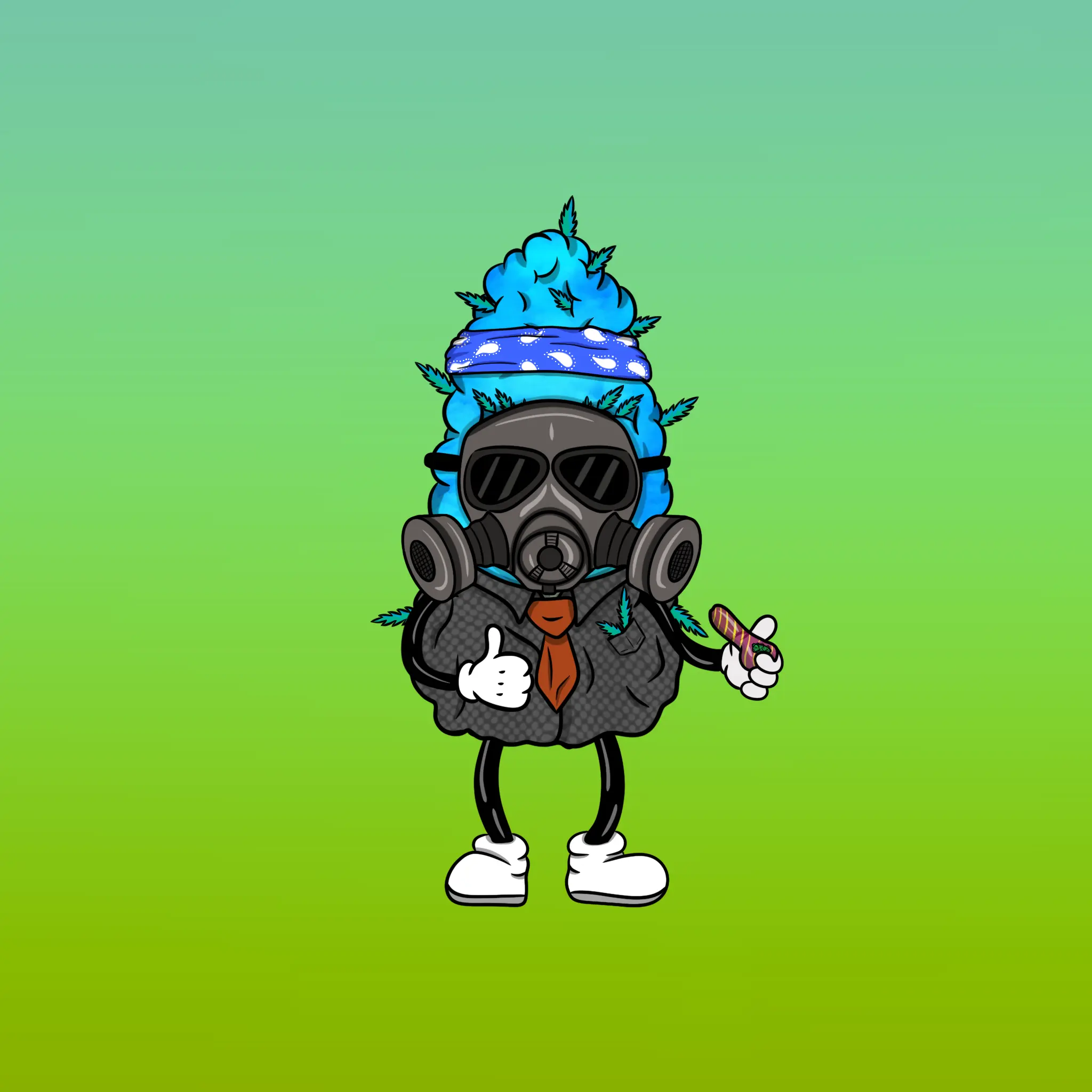 Blazing Budz #981 NFT on Algorand