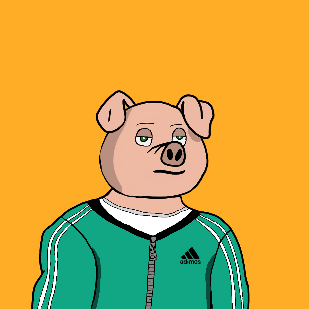 Grumpy Piggy #18 NFT on Algorand
