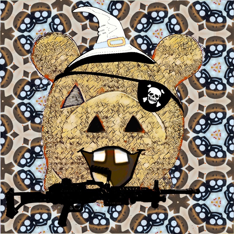 Algo PUMPkin #8 NFT on Algorand