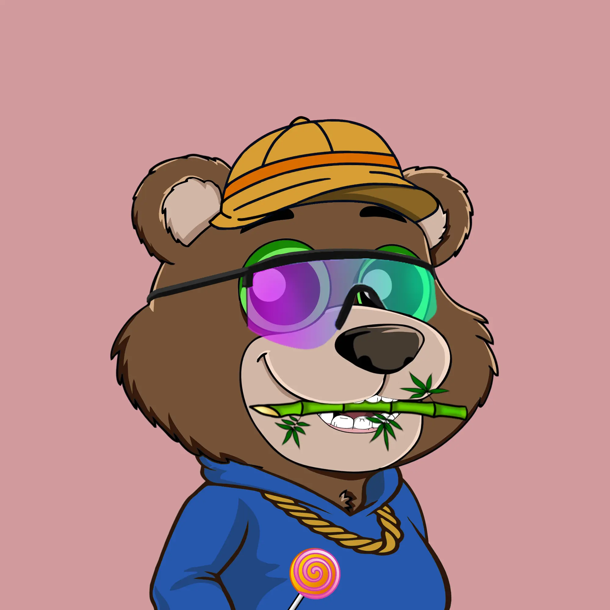 Gluttonous Bears #548 NFT on Algorand