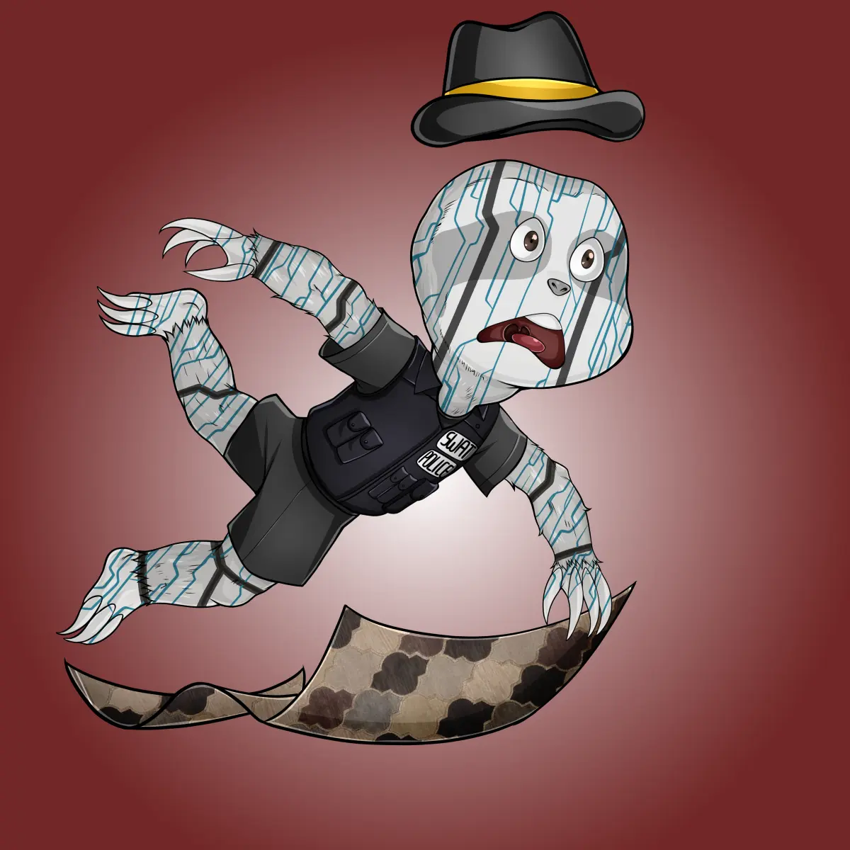 Rug Friends  #5242 NFT on Algorand