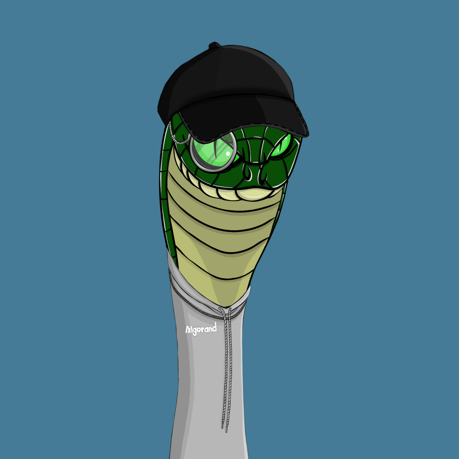 The Snake Cartel #408 NFT on Algorand