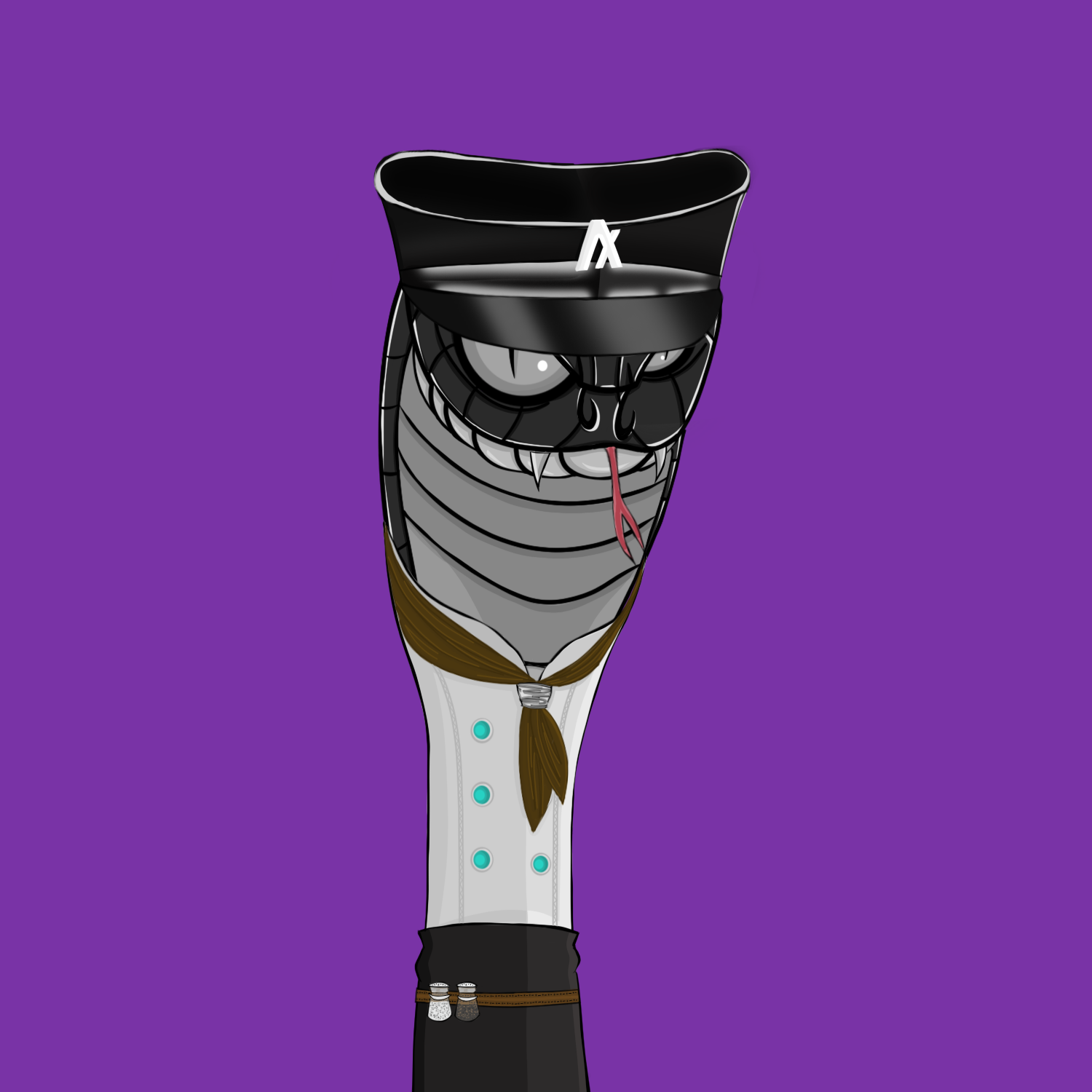 The Snake Cartel #596 NFT on Algorand