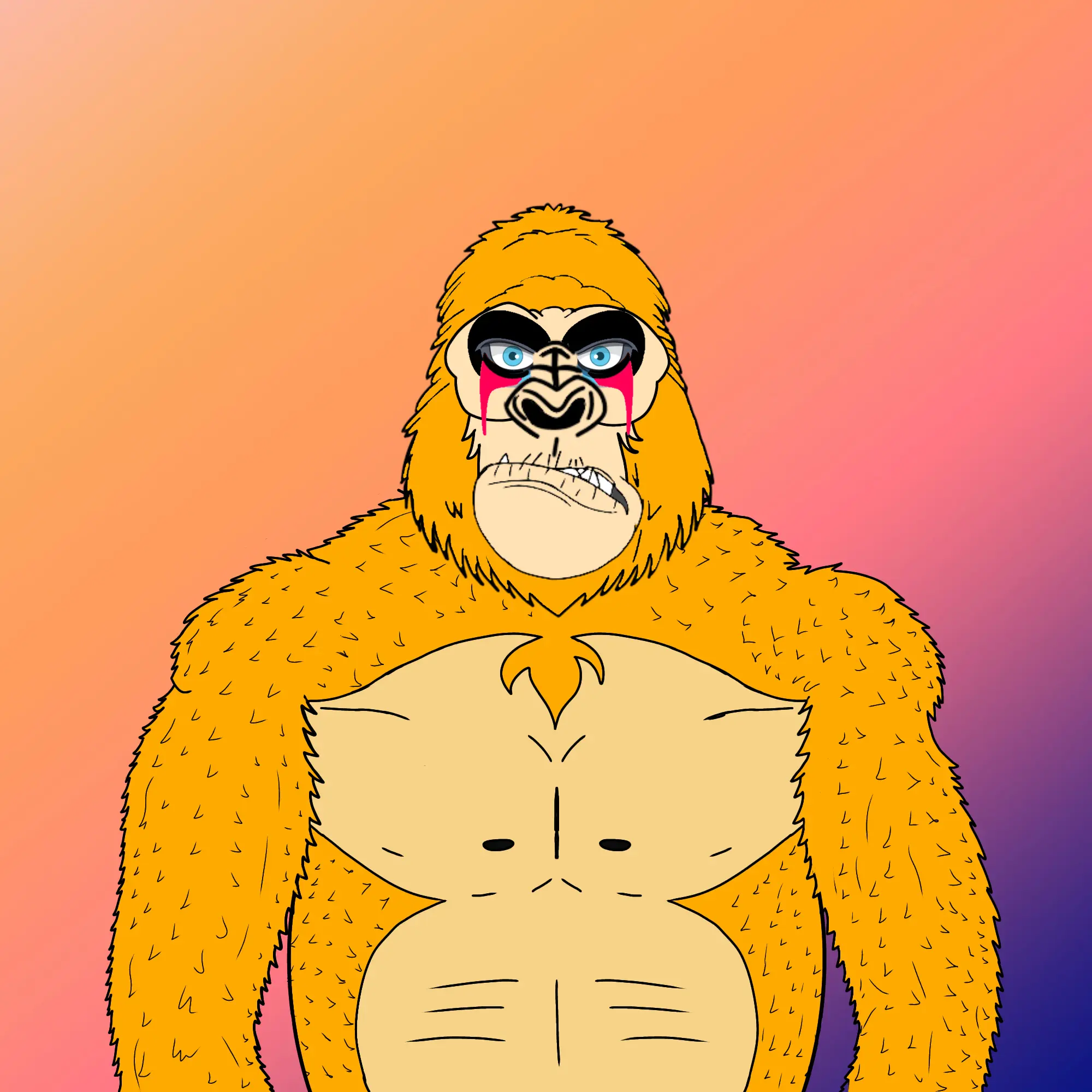 AL GORILLA #58 NFT on Algorand