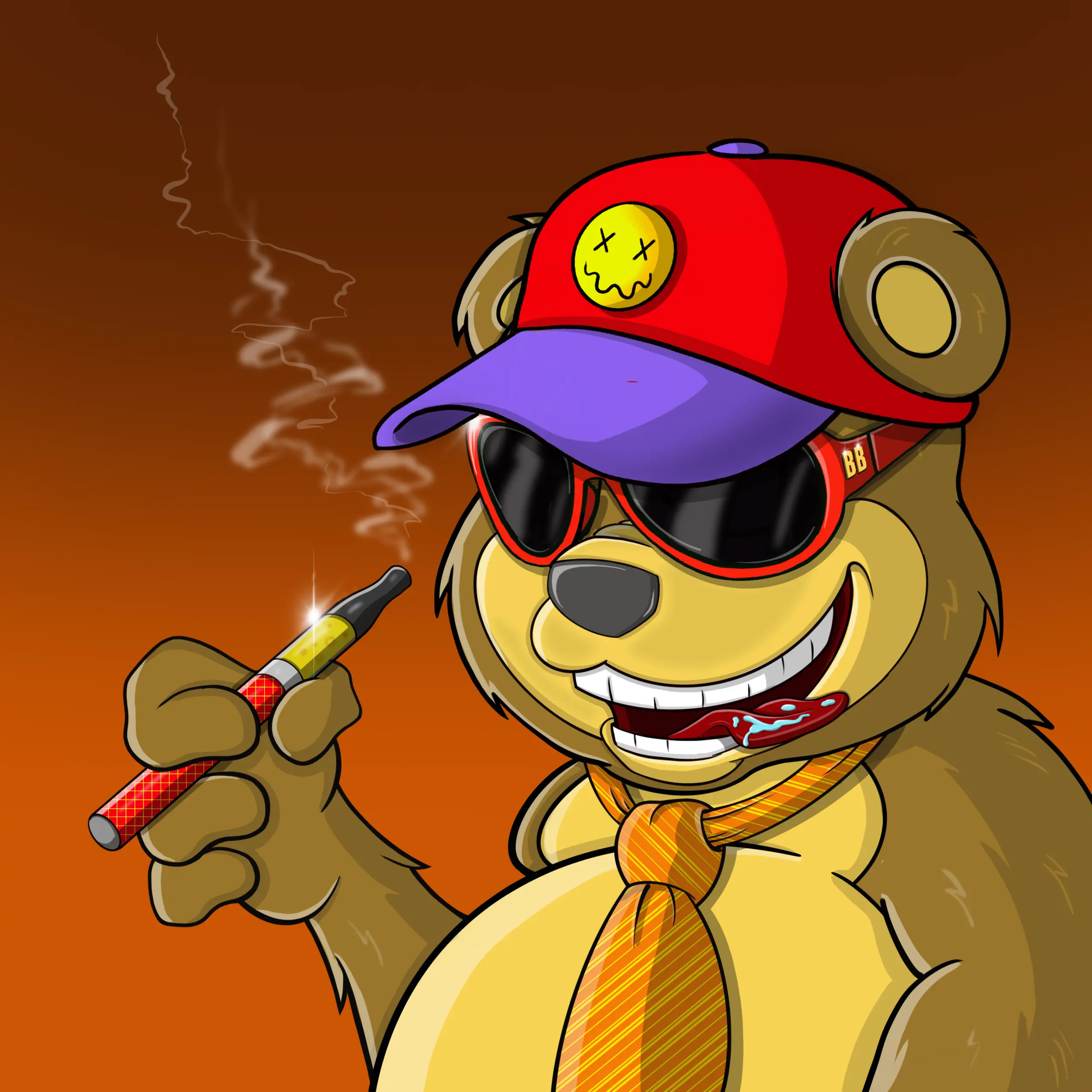 Burnin Bears #1514 NFT on Algorand
