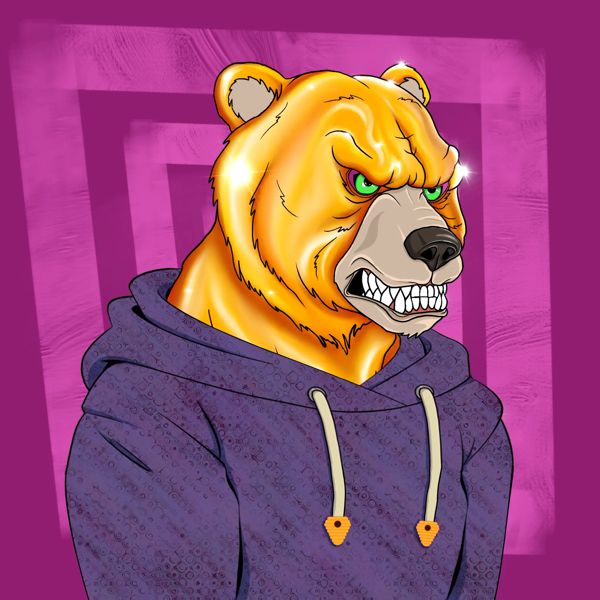 Mad Bears #1864 NFT on Algorand