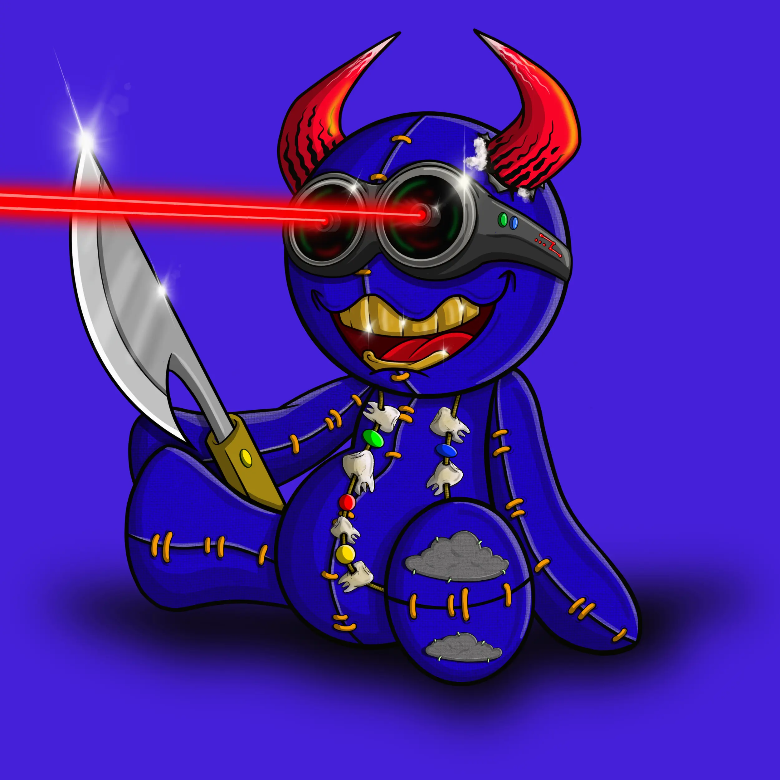 Trippy Stitch #671 NFT on Algorand