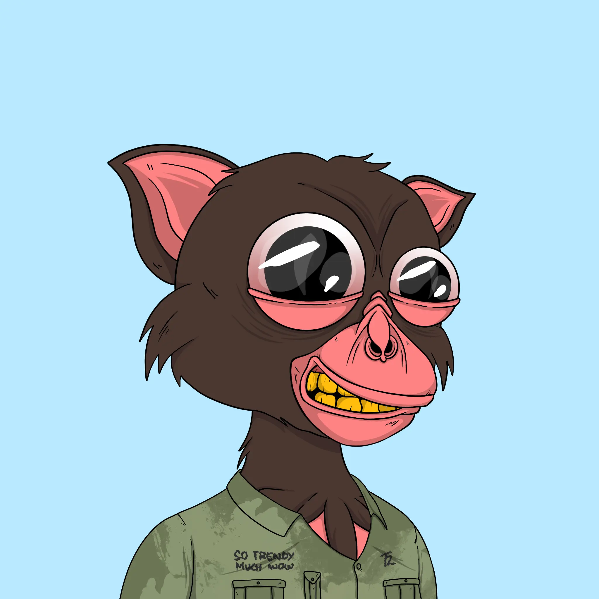 Trendy Tarsier #1942 NFT on Algorand