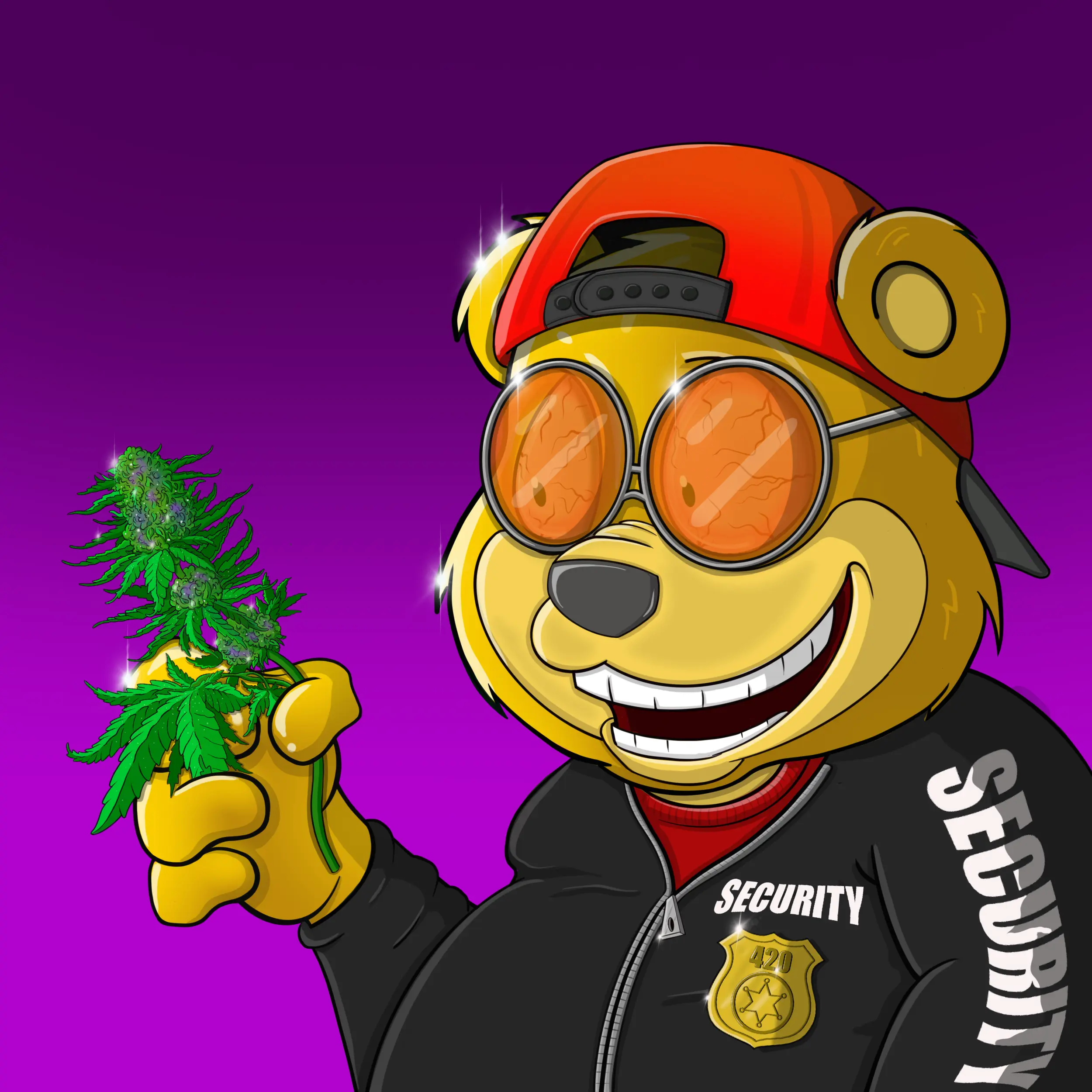 Burnin Bears #405 NFT on Algorand