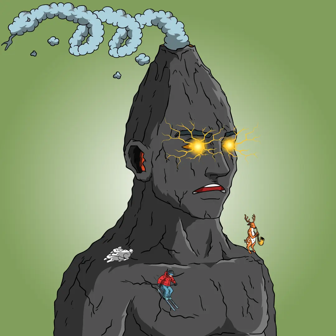 Volcano Boyz #1297 NFT on Algorand