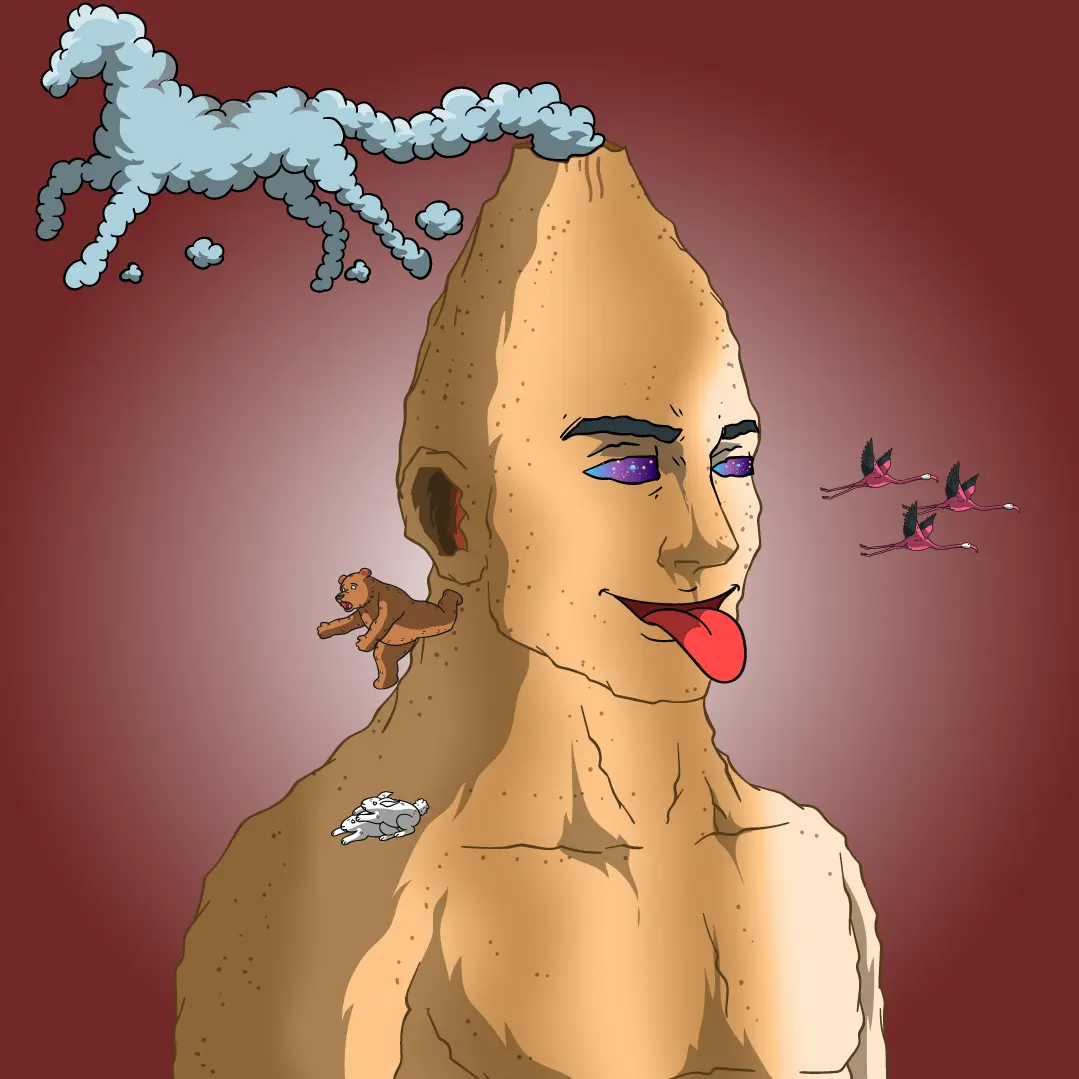 Volcano Boyz #1308 NFT on Algorand