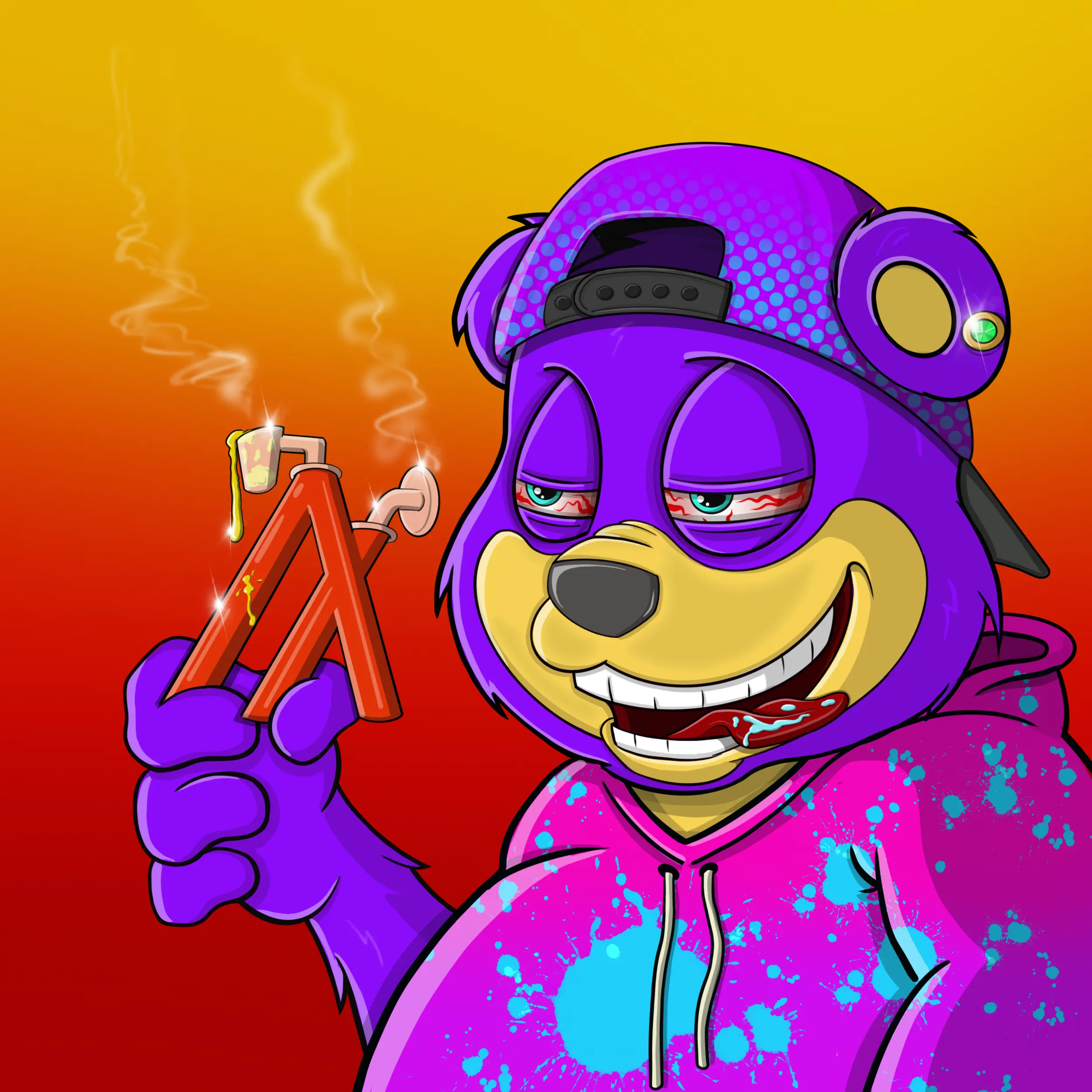 Burnin Bears #90 NFT on Algorand