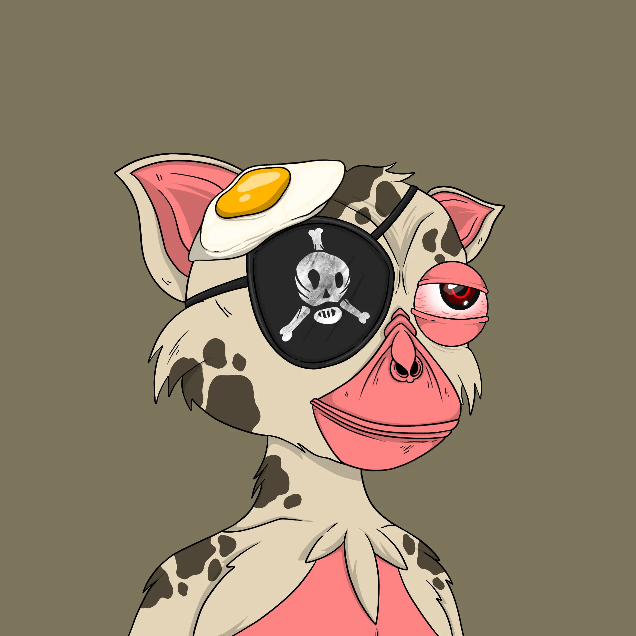 Trendy Tarsier #2645 NFT on Algorand