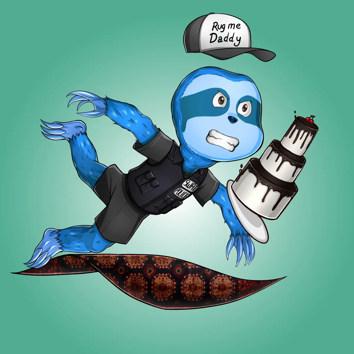 Rug Friends  #343 NFT on Algorand