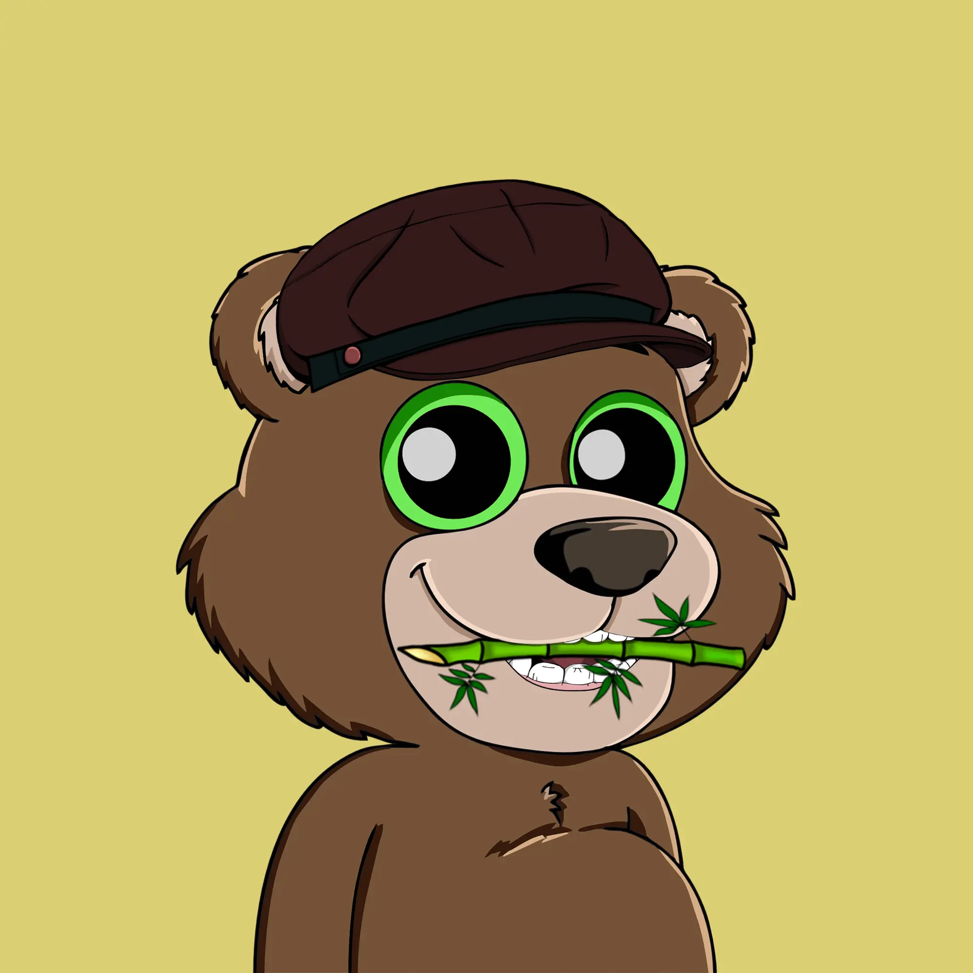 Gluttonous Bears #540 NFT on Algorand